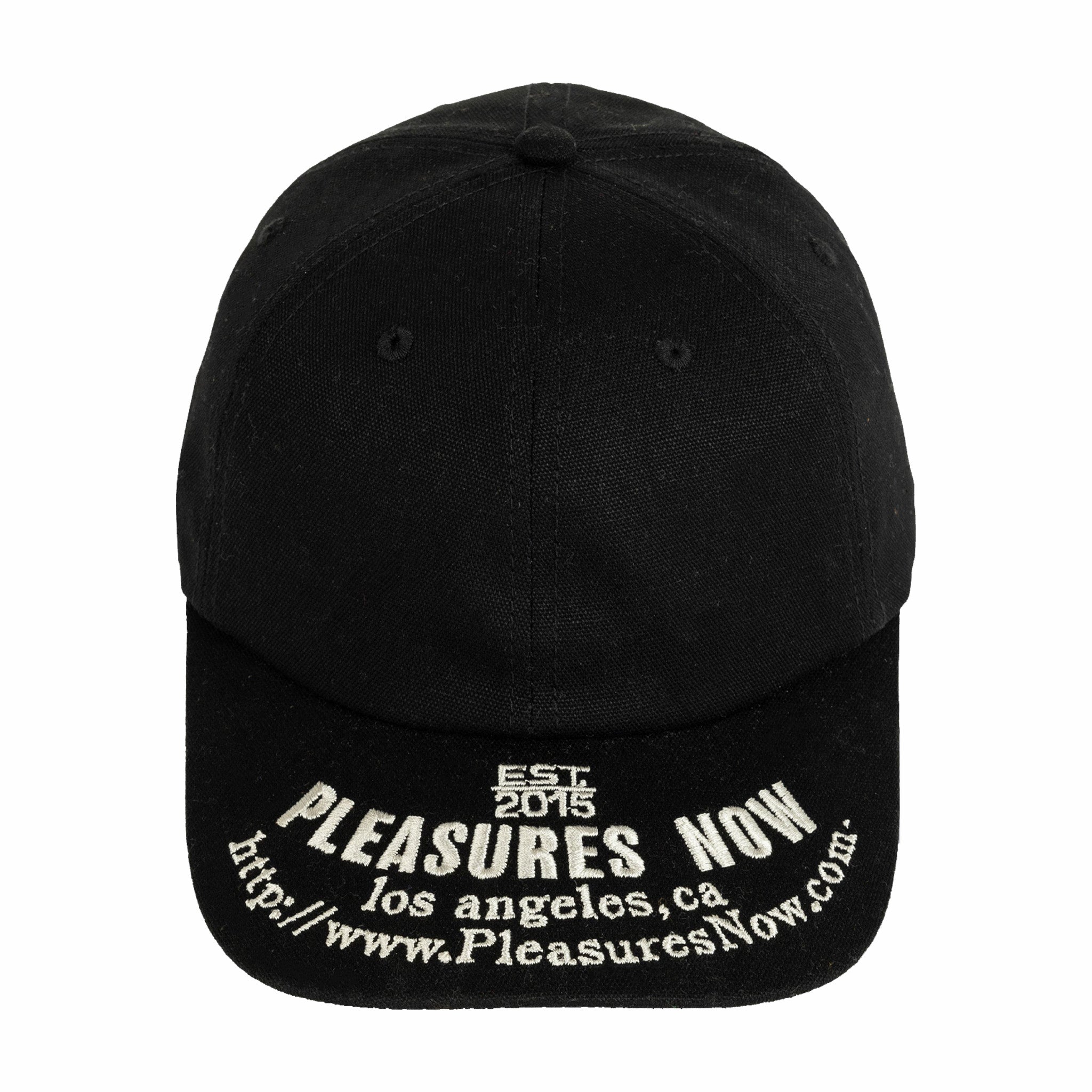 Pleasures HTTP Canvas Cap (Black) - August Shop