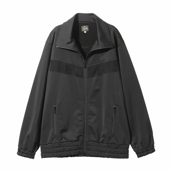 Needles Fringe Pe/Ta Track Jacket - Bright Jersey (Black) – August
