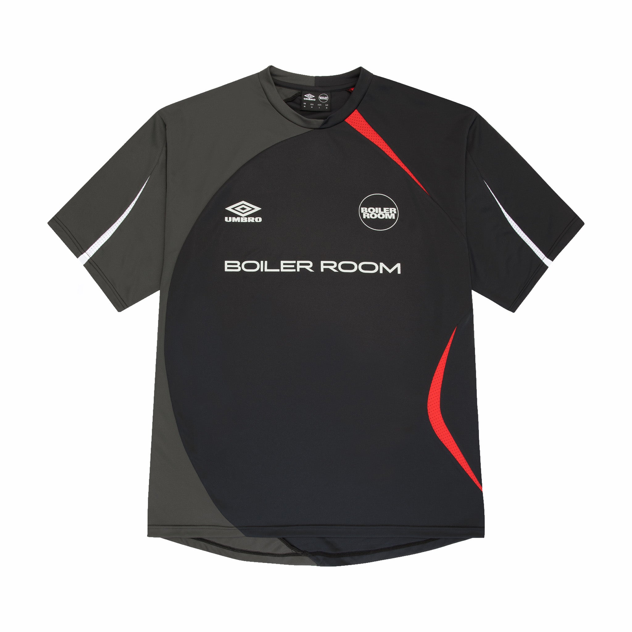 Boiler Room x Umbro Football Jersey (Black) - August Shop