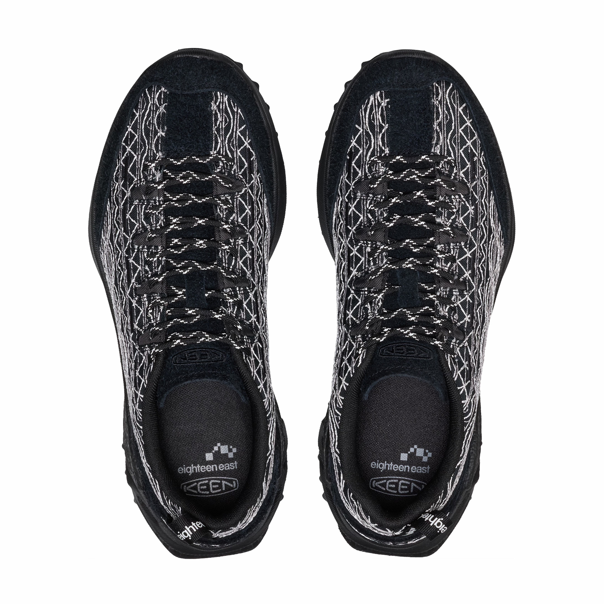 Keen Jasper Zionic x 18 East Sneaker (Black/Black) - August Shop