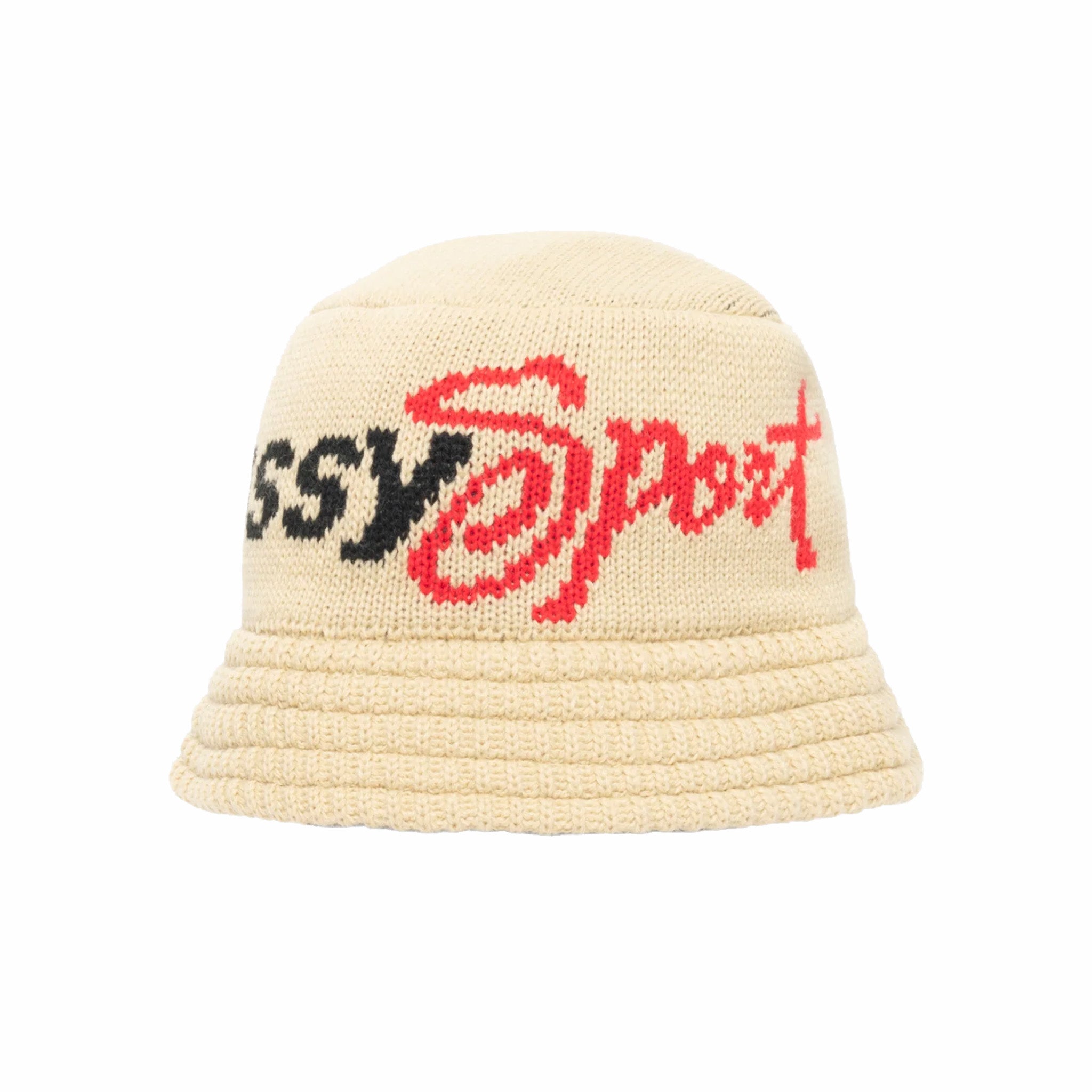 Stussy Knit Bucket Hat Stussy Sport (Khaki) - August Shop