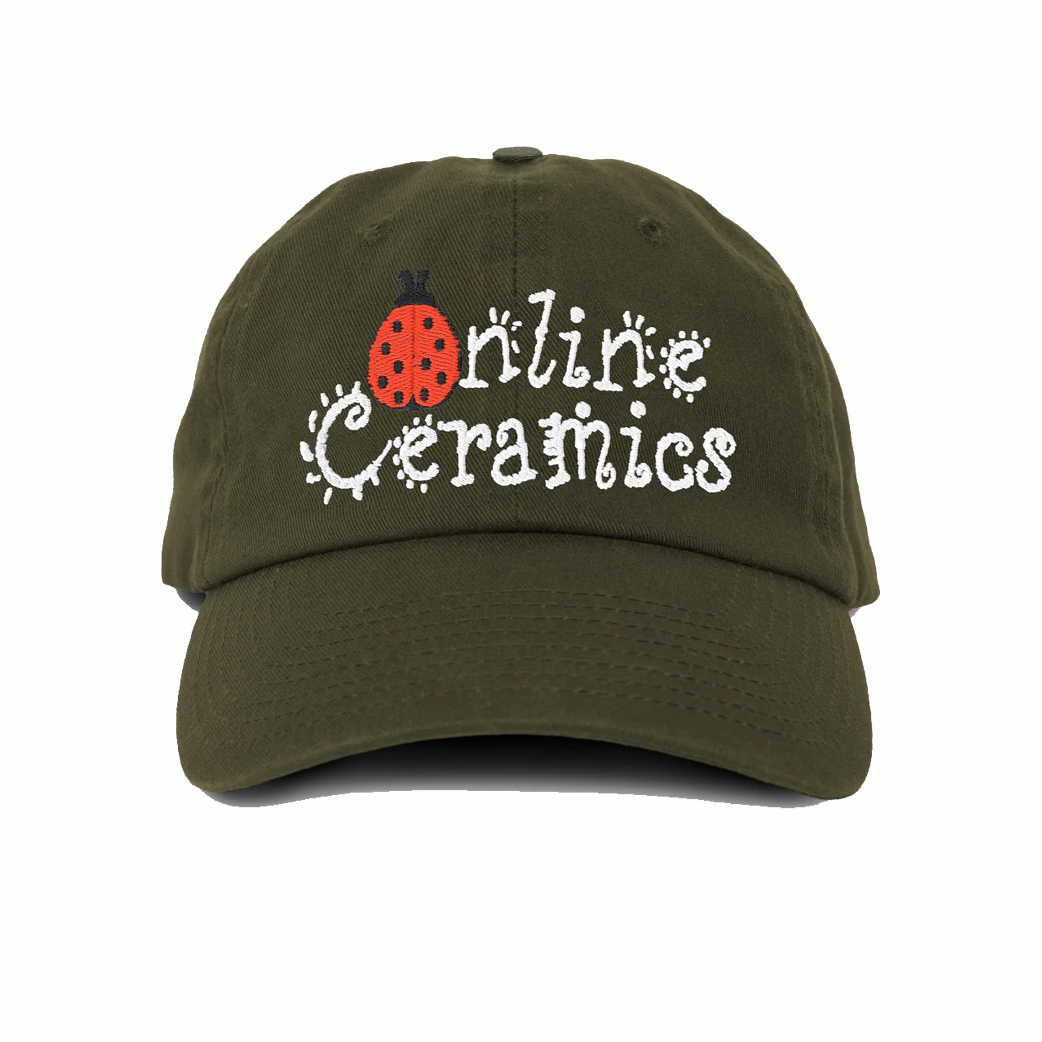 Online Ceramics Lady Bug Logo Hat (Green) - August Shop