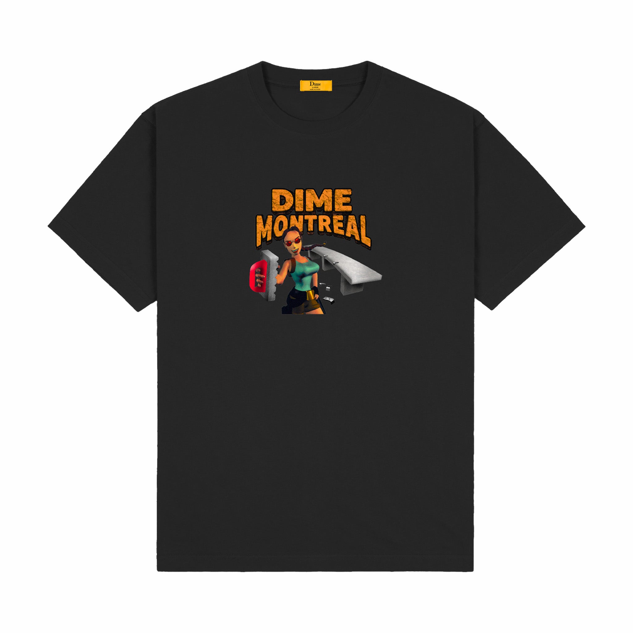 Dime Lara T-Shirt (Black) - August Shop