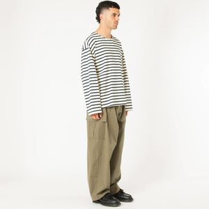 Estudio Niksen Longsleeve Stripe Top (Navy) - August Shop