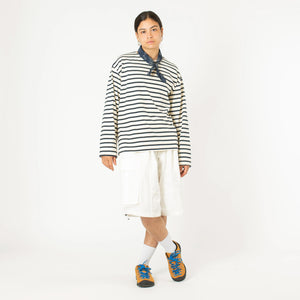 Estudio Niksen Longsleeve Stripe Top (Navy) - August Shop