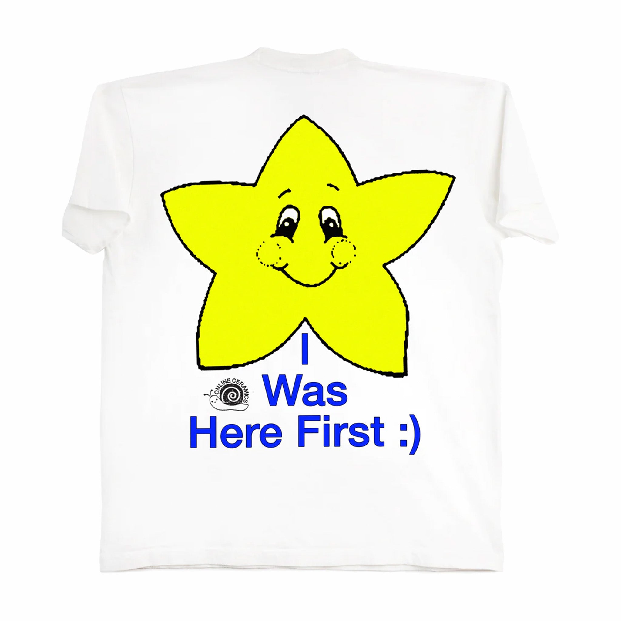 Online Ceramics Look At The Stars SS Tee (White) - August Shop