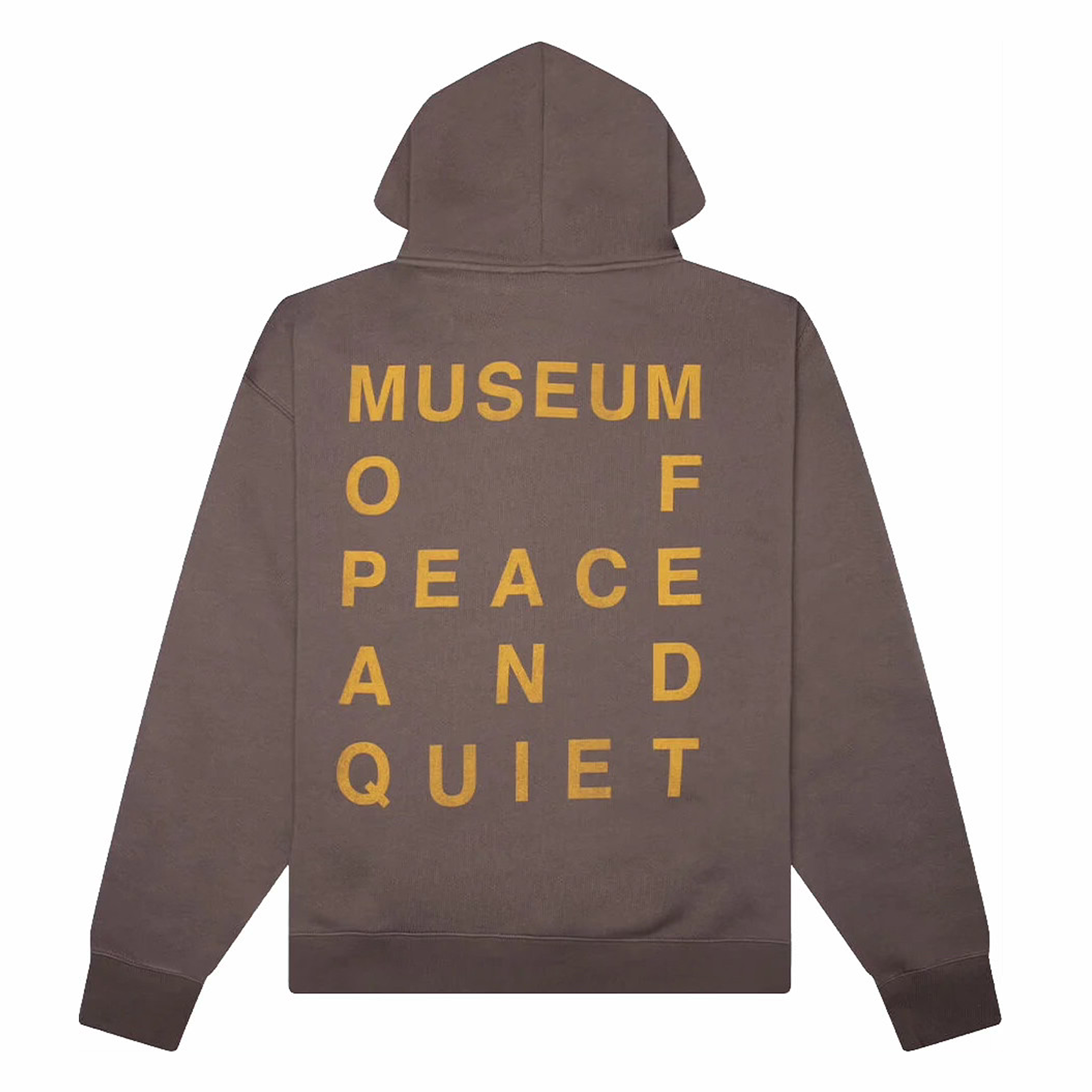 Museum of Peace &amp; Quiet Castelli Zip-Up Hoodie (Brown) - August Shop