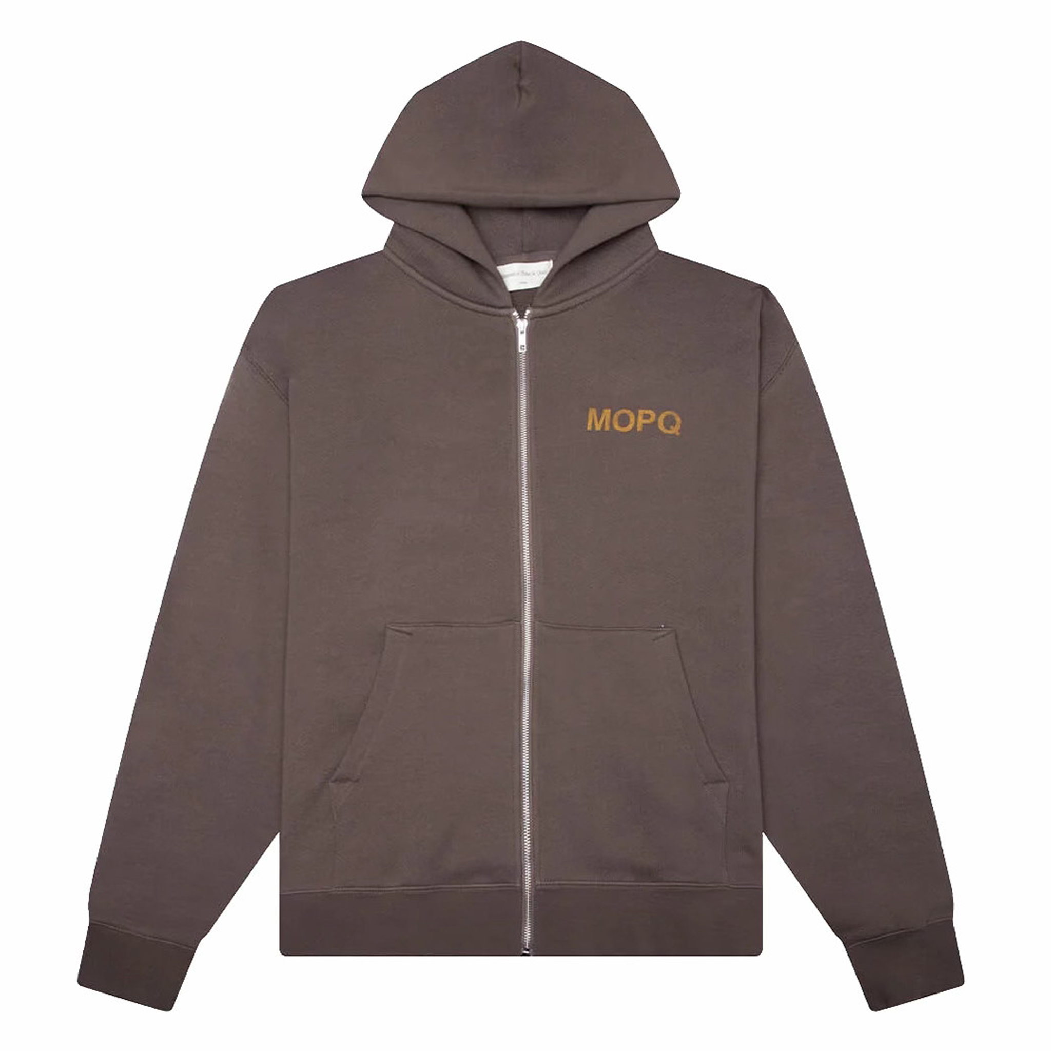 Museum of Peace &amp; Quiet Castelli Zip-Up Hoodie (Brown) - August Shop