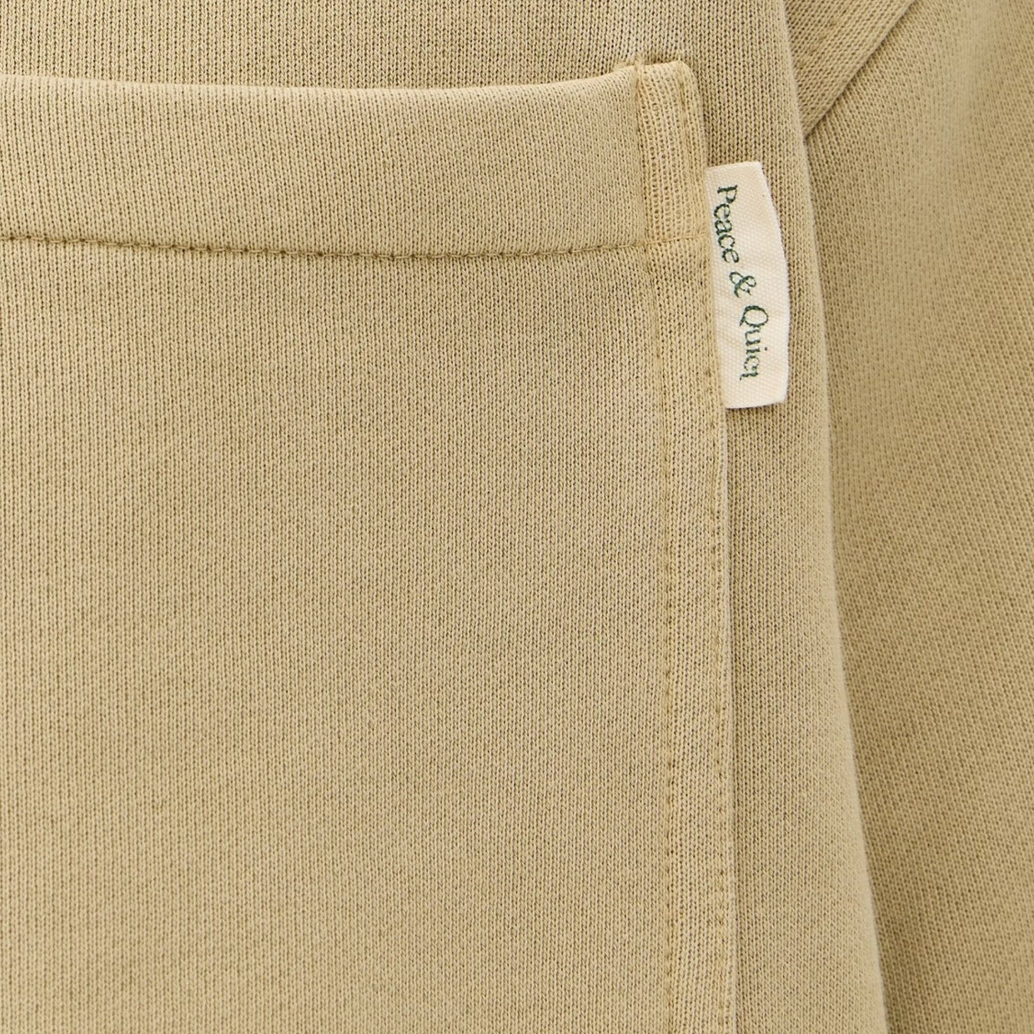 Museum Of Peace &amp; Quiet Wordmark Chore Coat (Tan) - August Shop
