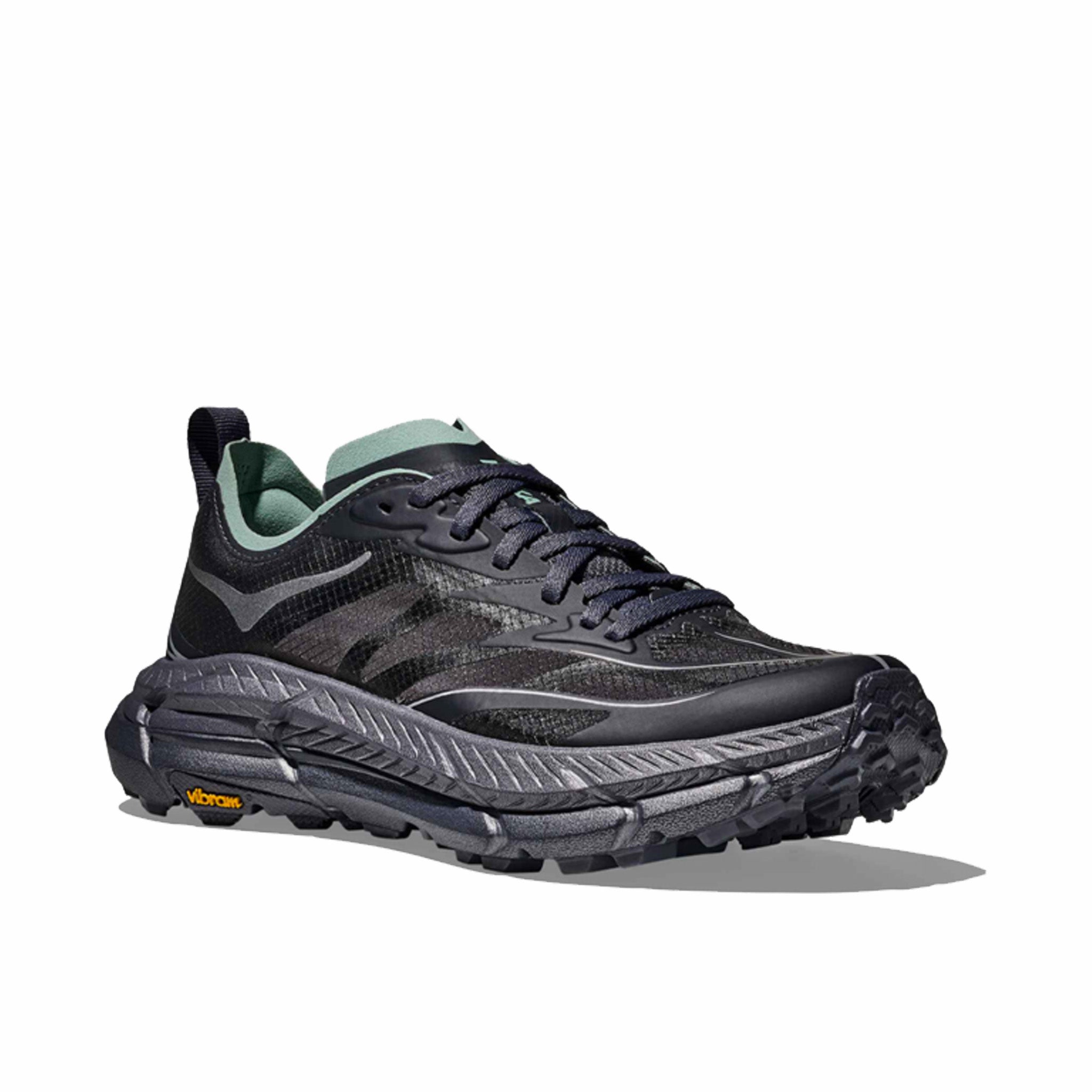 HOKA Unisex Mafate Speed 4 Lite (Charcoal Grey/Jade) - August Shop