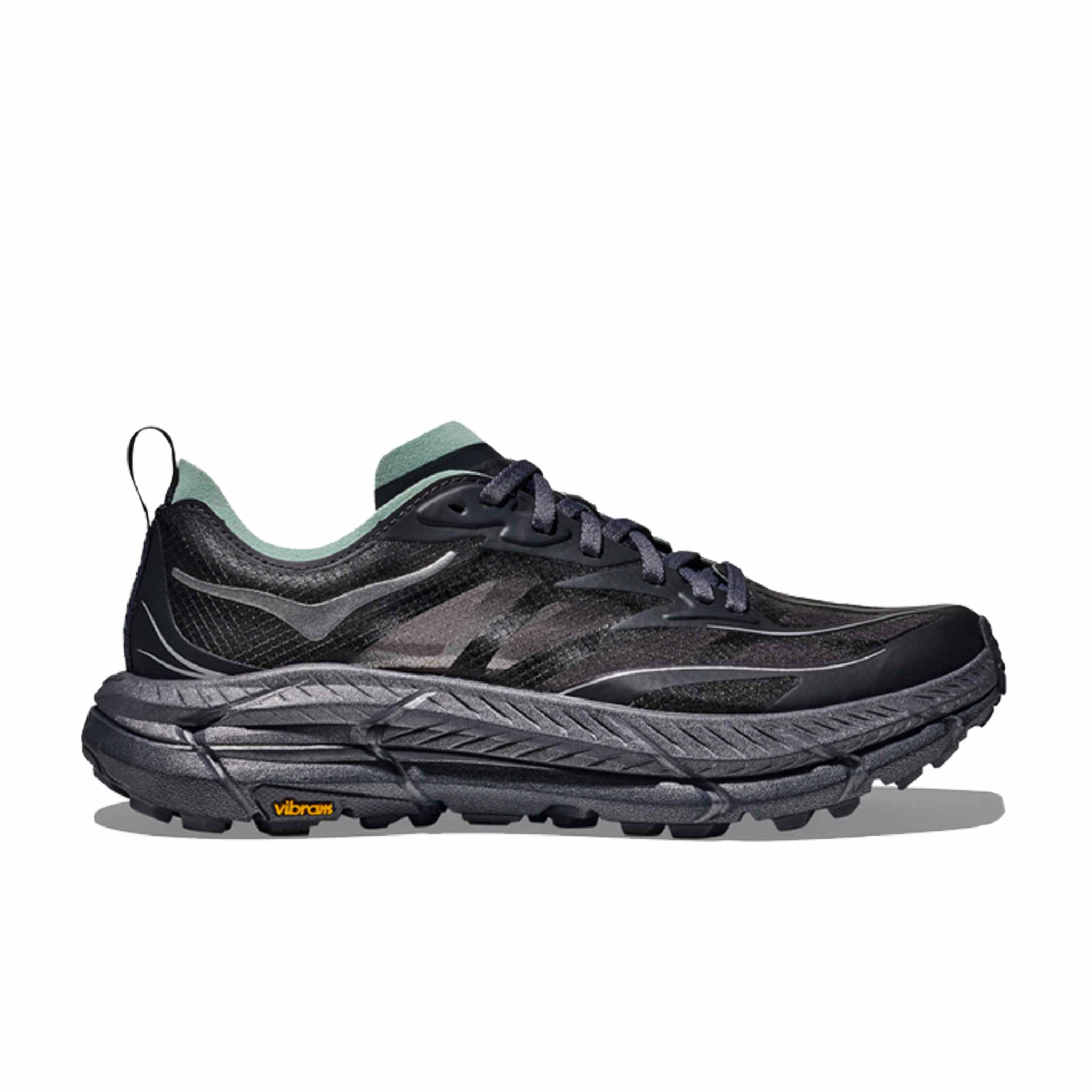 HOKA Unisex Mafate Speed 4 Lite (Charcoal Grey/Jade) - August Shop