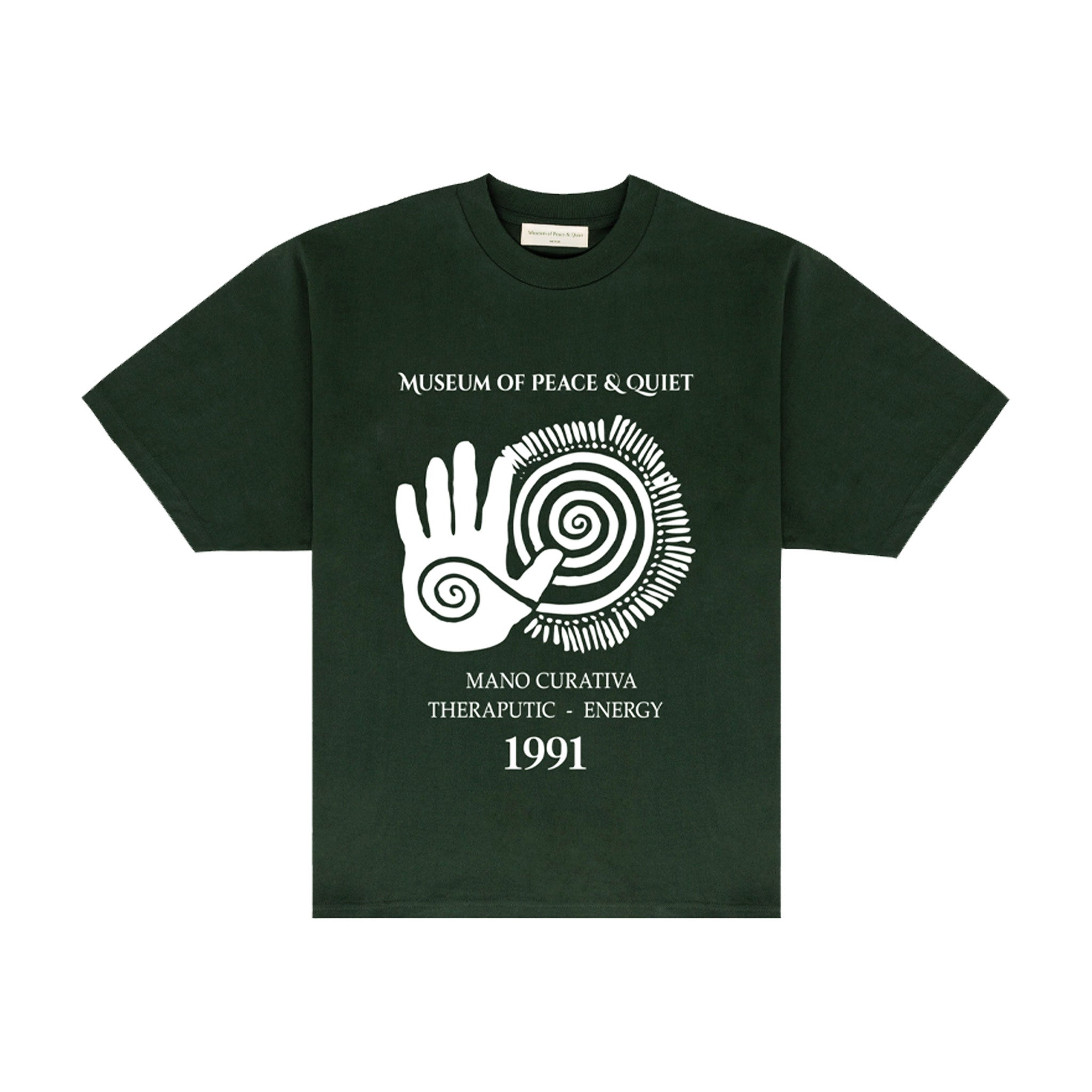 Museum of Peace &amp; Quiet Mano Curativa T-Shirt (Forest) - August Shop