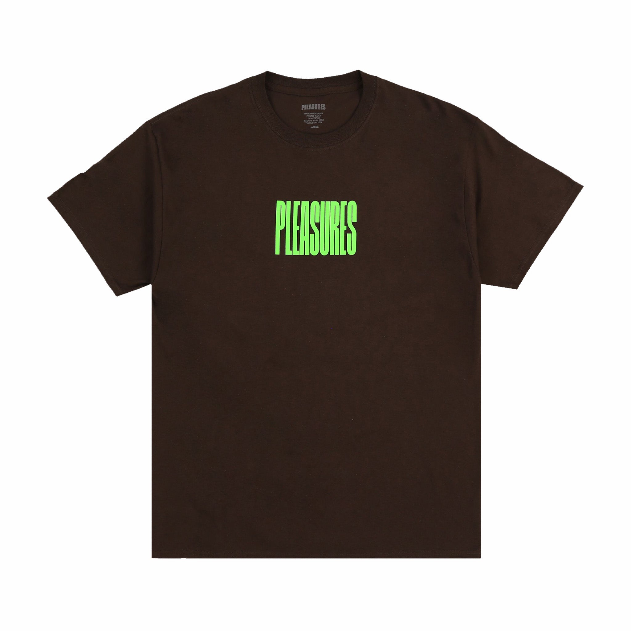 Pleasures Master T-Shirt (Brown) - August Shop