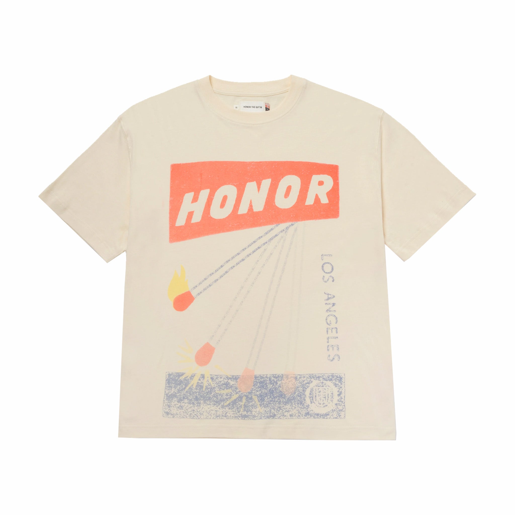 Honor The Gift HTG Match Box SS Tee (White) - August Shop