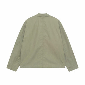 Stussy Military L/S Overshirt (Olive) - August Shop