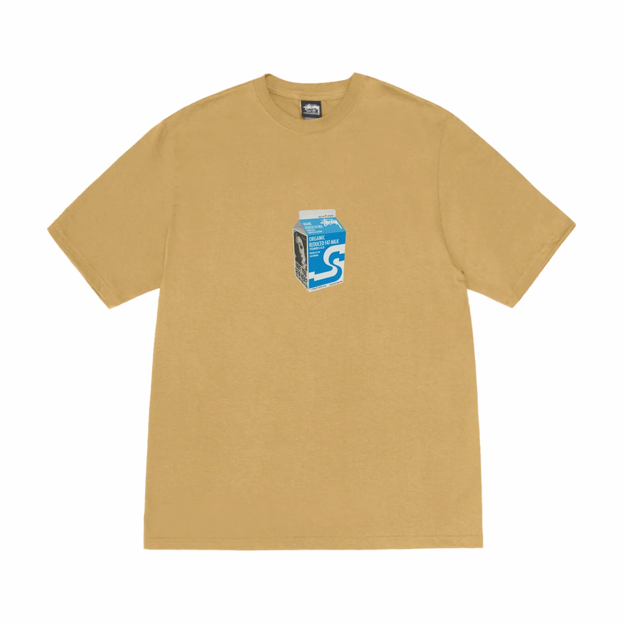 Stüssy Milk Tee (Curry) - August Shop