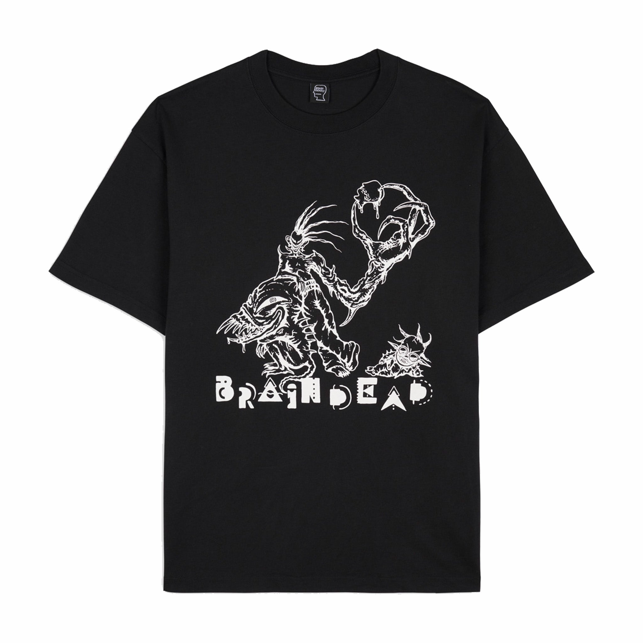 Brain Dead Monster Mash T-shirt (Black) - August Shop