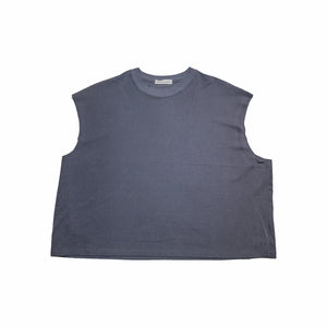 Estudio Niksen Muscle Cropped Tee (Charcoal) - August Shop