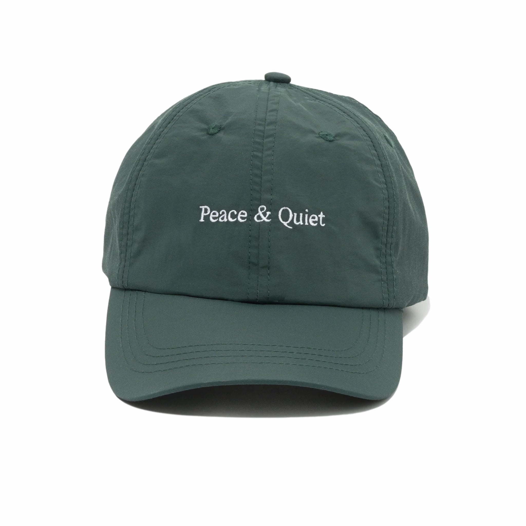 Museum of Peace &amp; Quiet Classic Nylon Dad Hat (Pine) - August Shop