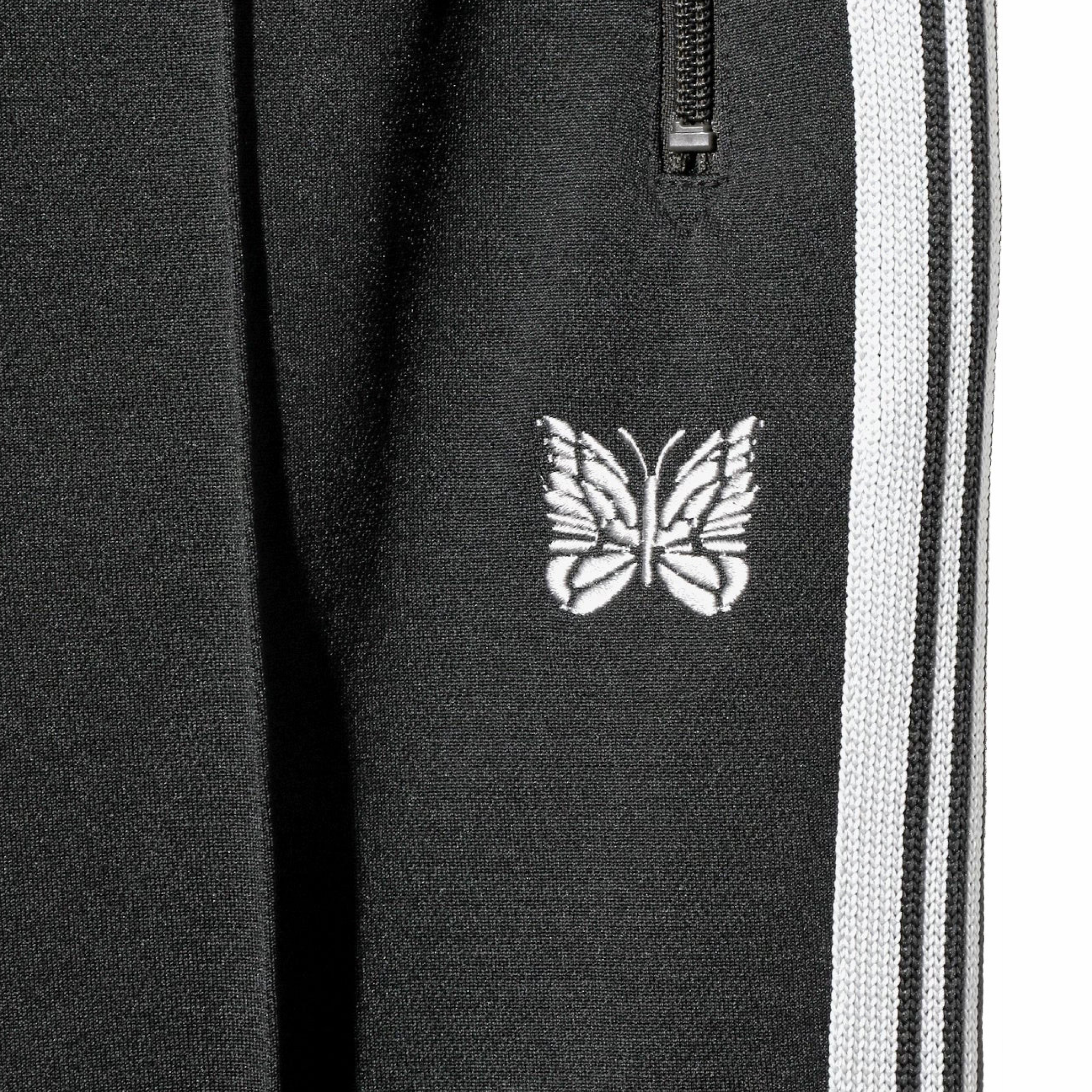 Needles H.D. Track Pant - Poly Smooth (Charcoal) - August Shop