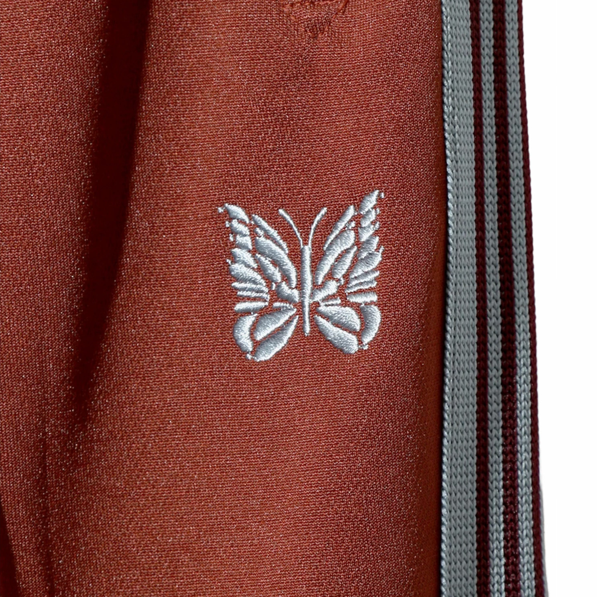 Needles H.D. Track Pant - Poly Smooth (Rust) - August Shop