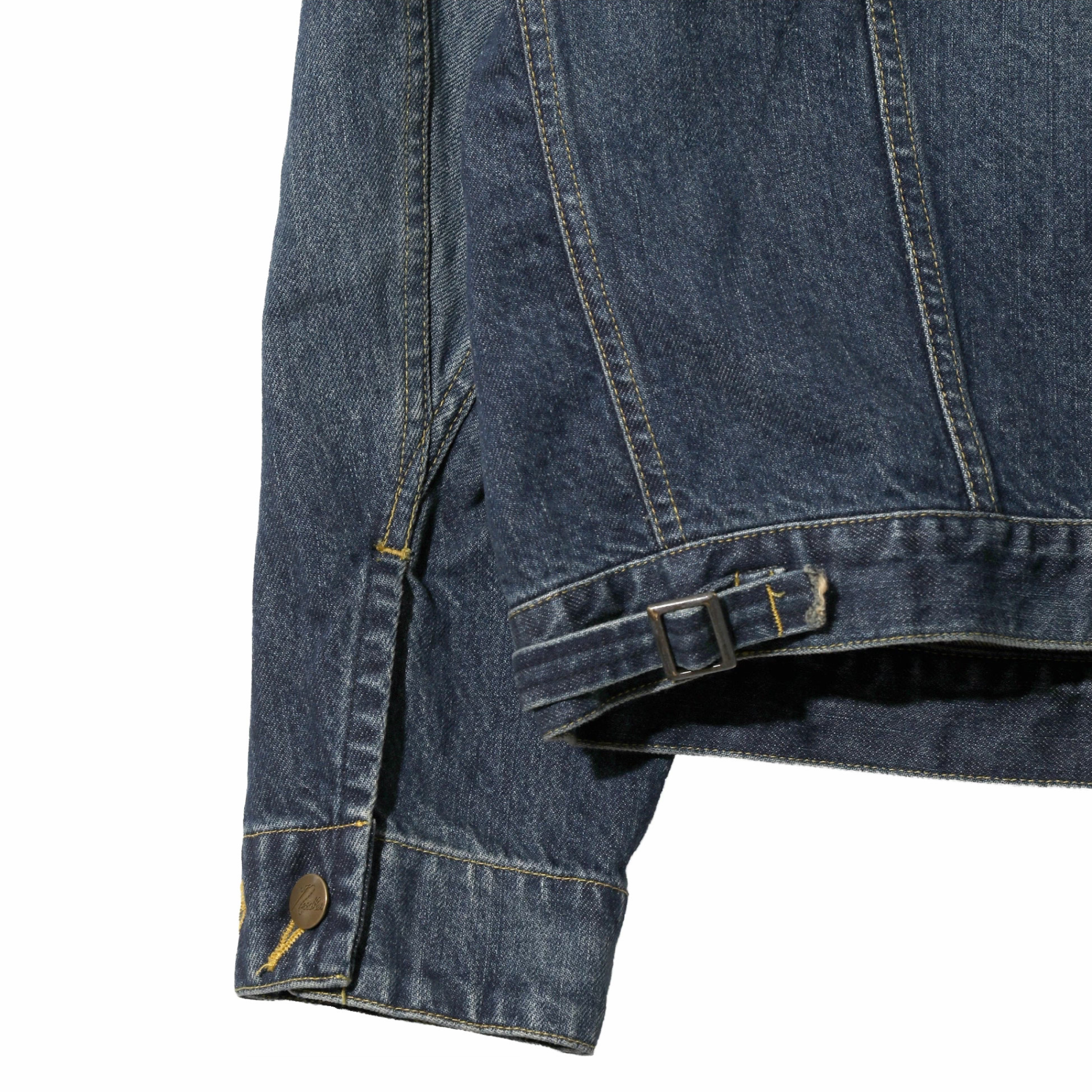 Needles Papillon Emb. Jean Jacket - 12oz Denim (Indigo) - August Shop