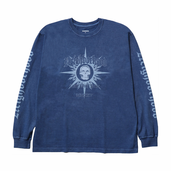 トップス NEIGHBORHOOD NH . TEE LS-15 L Neighborhood NH . Tee LS-15 (Navy) – August