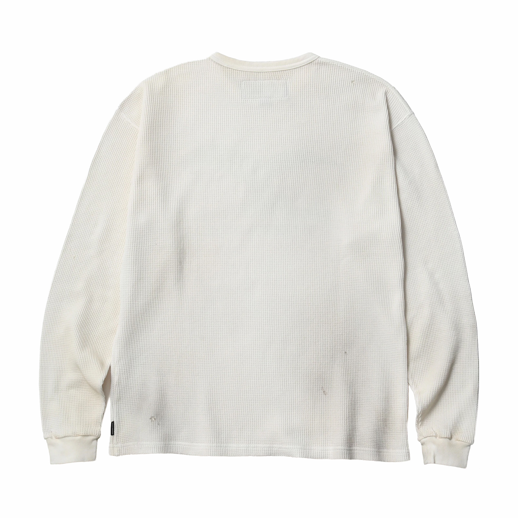 Neighborhood x OOTD . Waffle Fabric Longsleeve Crewneck (White) - August Shop