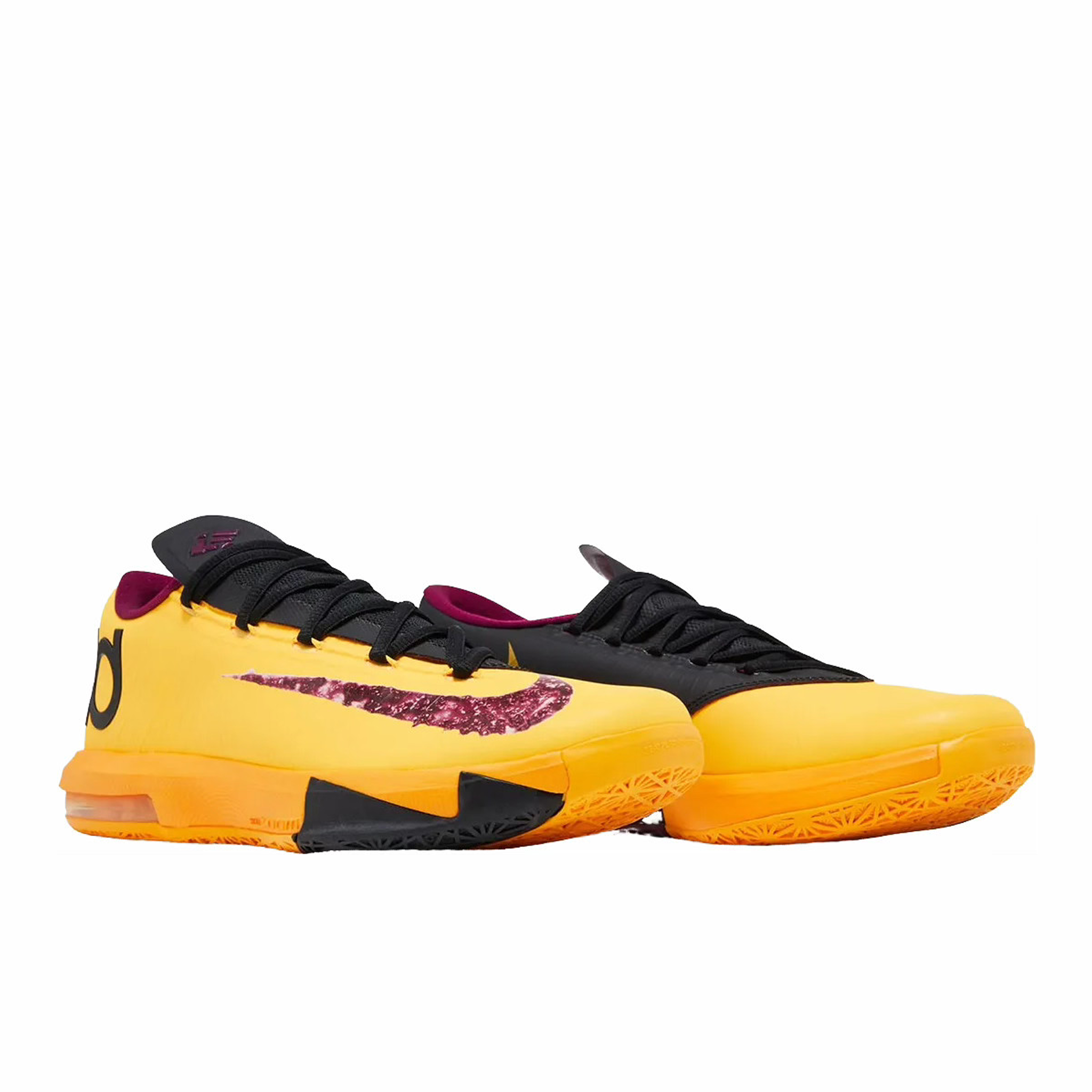 Nike Men's Zoom KD 6 "Peanut Butter &amp; Jelly" (Laser Orange/Raspberry Red-Black) - August Shop