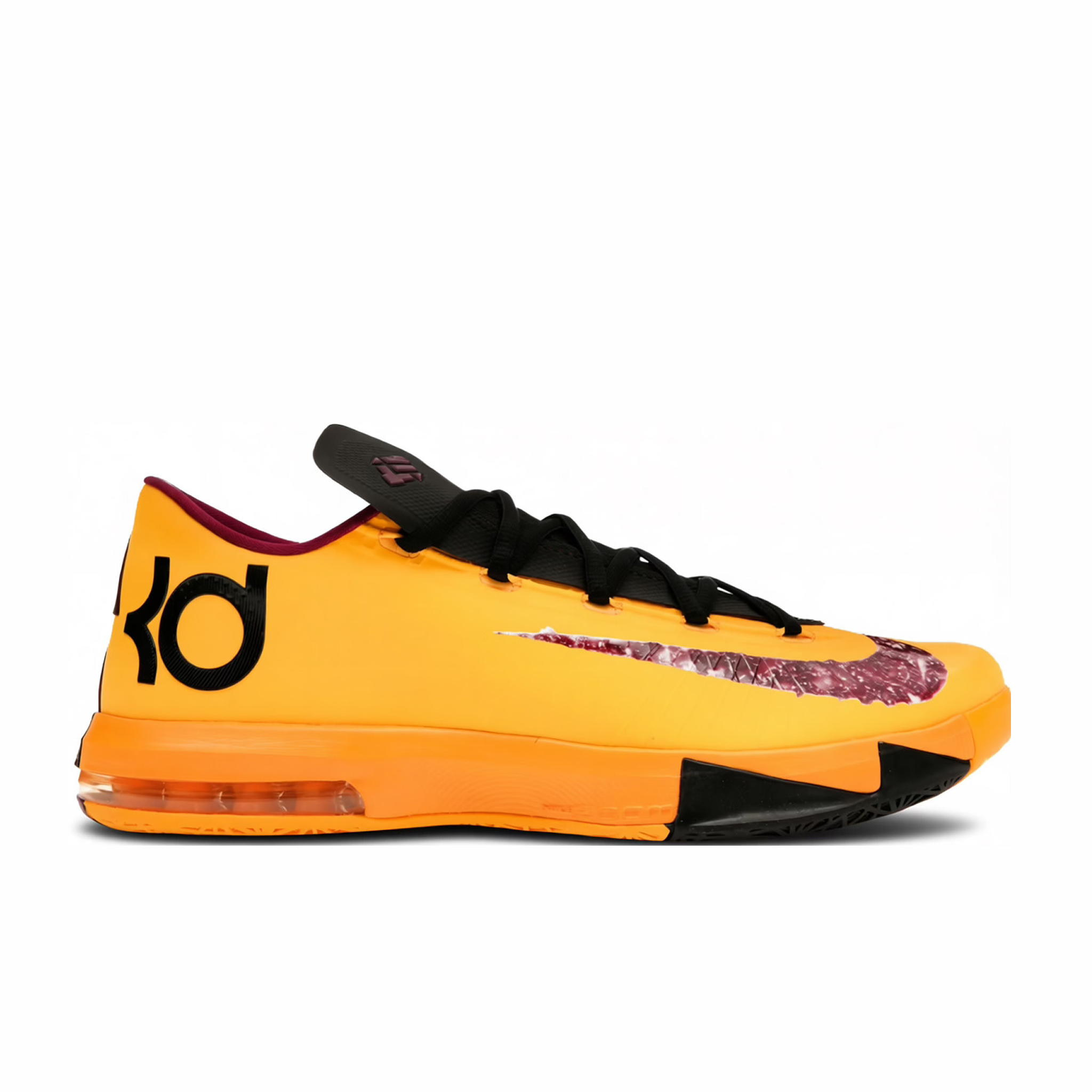 Nike Men's Zoom KD 6 "Peanut Butter &amp; Jelly" (Laser Orange/Raspberry Red-Black) - August Shop
