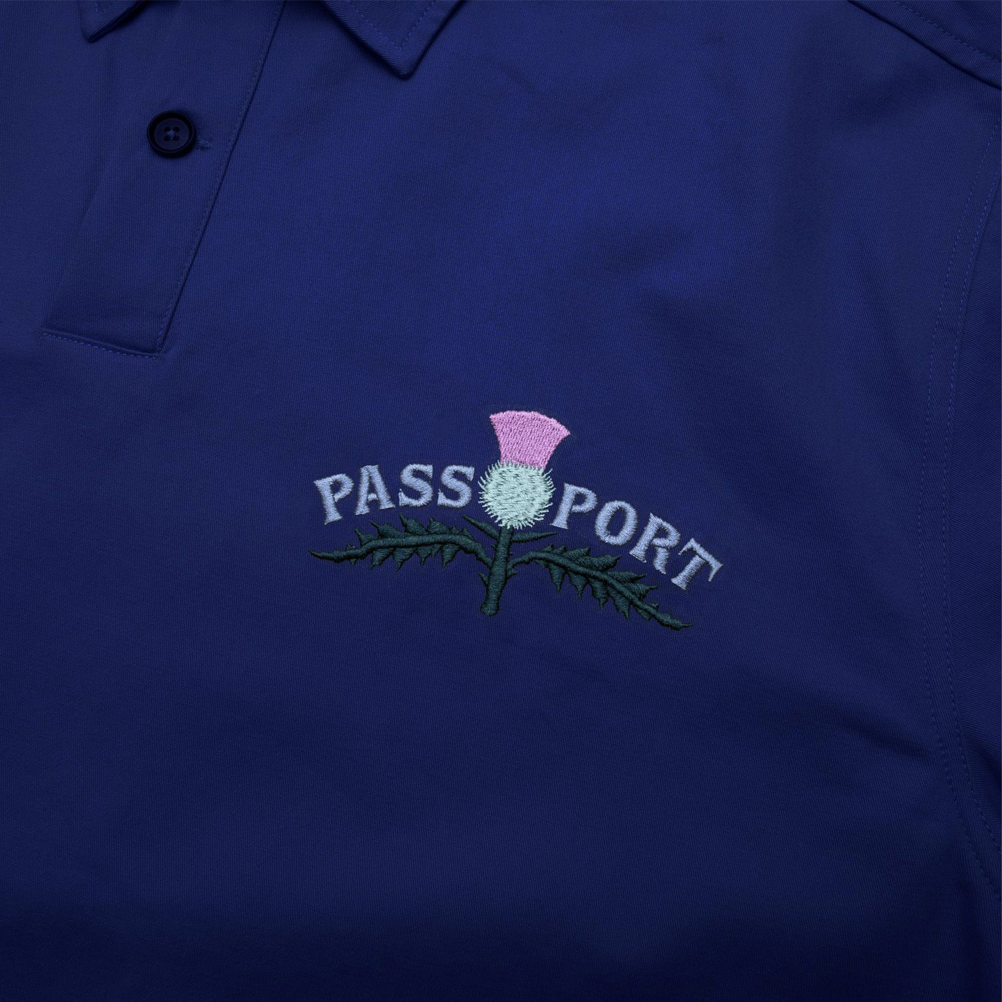 Pass-Port Thistle Polo (Navy) - August Shop