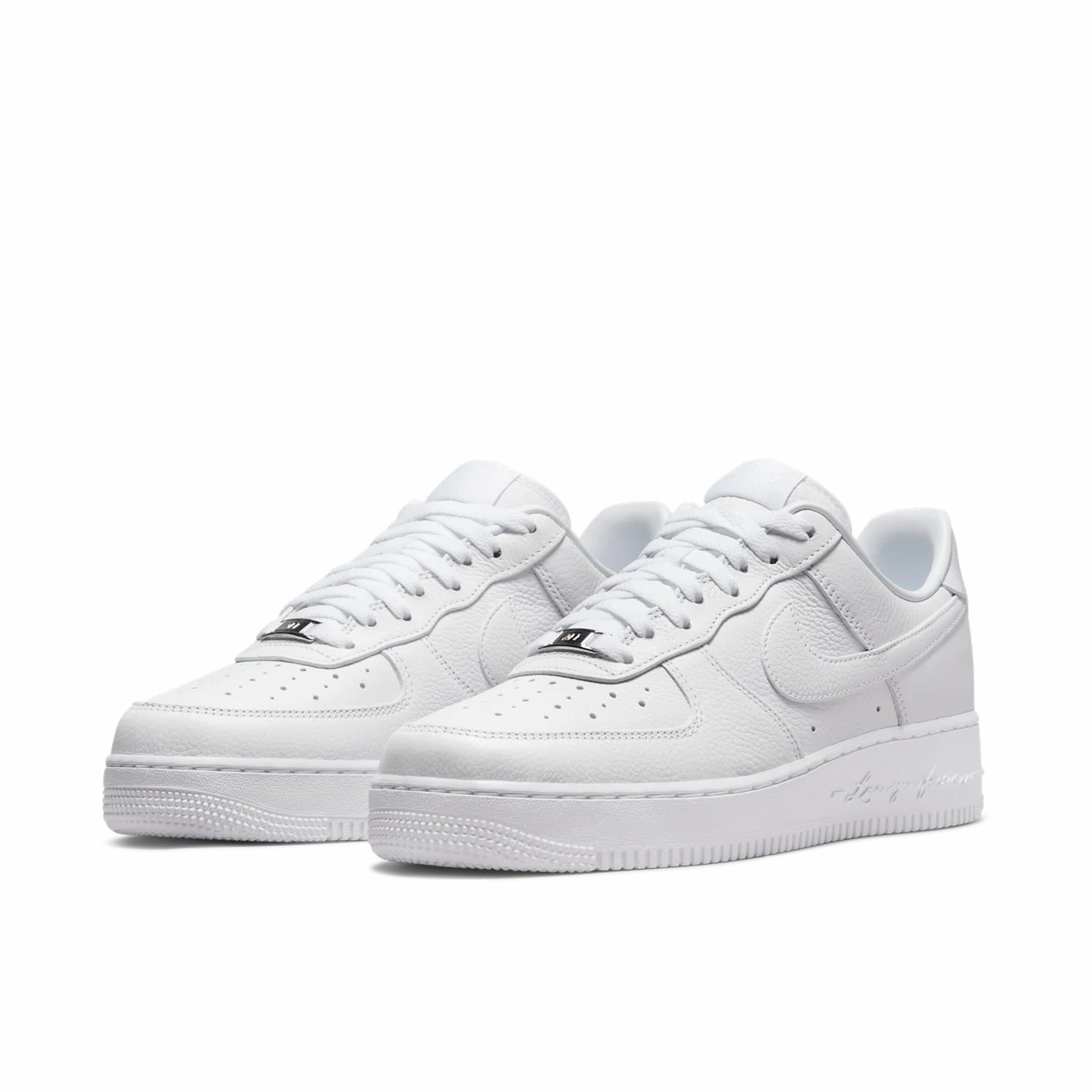 Nike x NOCTA &quot;Love You Forever&quot; Air Force 1 Low SP (White/White-Cobalt Tint) - August Shop