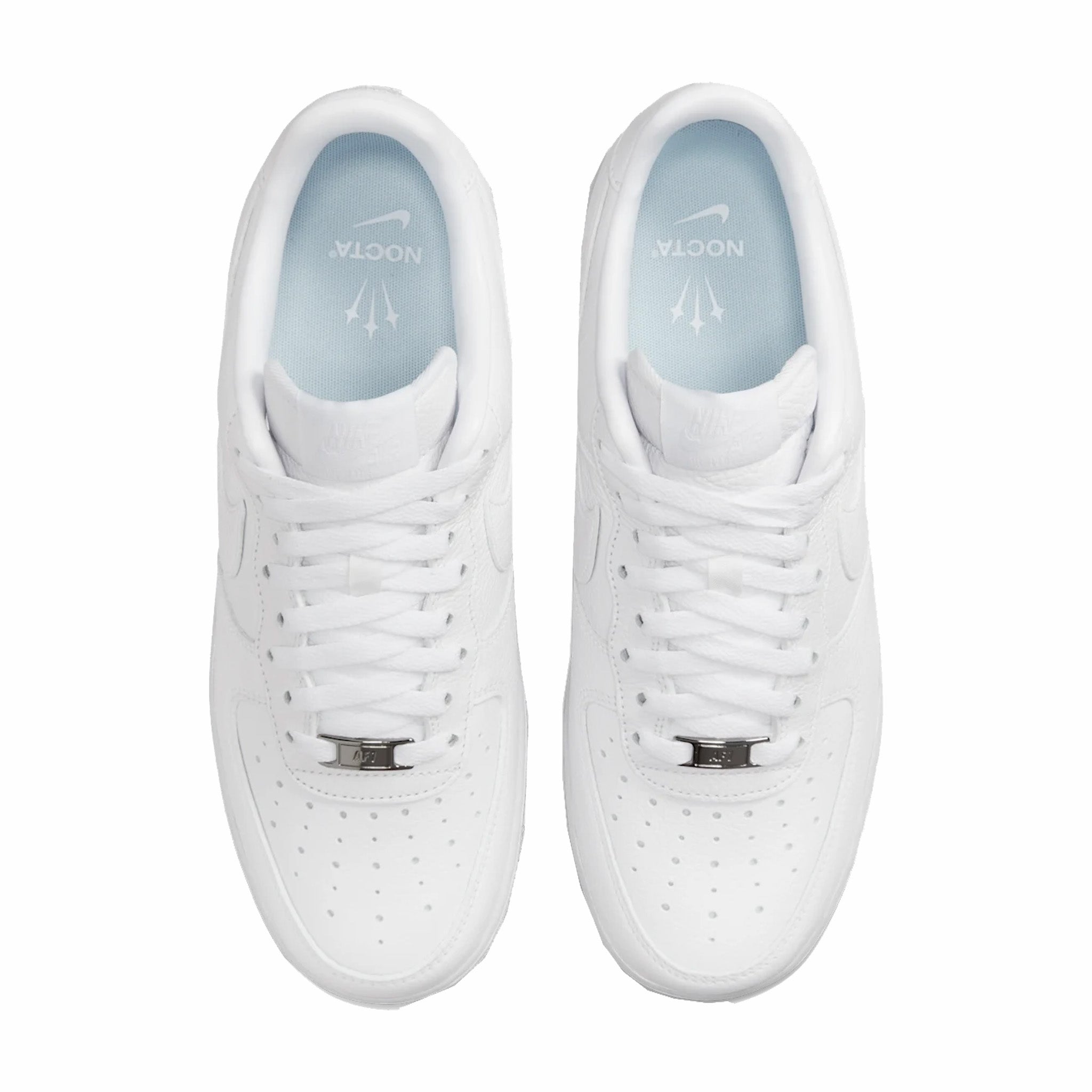 Nike x NOCTA &quot;Love You Forever&quot; Air Force 1 Low SP (White/White-Cobalt Tint) - August Shop