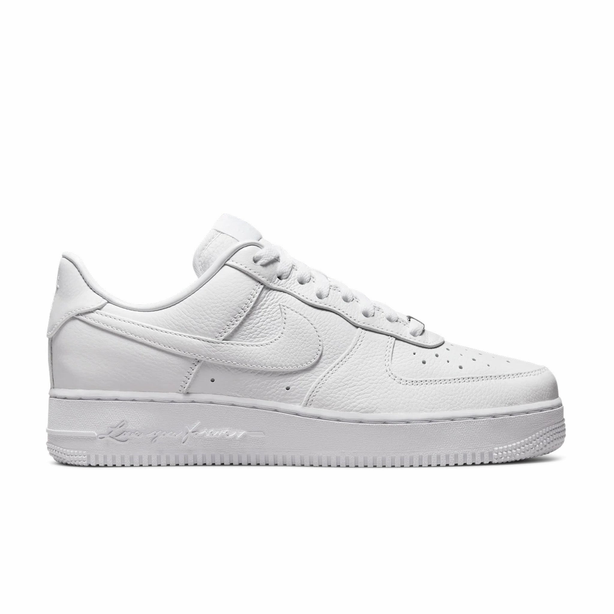 Nike x NOCTA &quot;Love You Forever&quot; Air Force 1 Low SP (White/White-Cobalt Tint) - August Shop