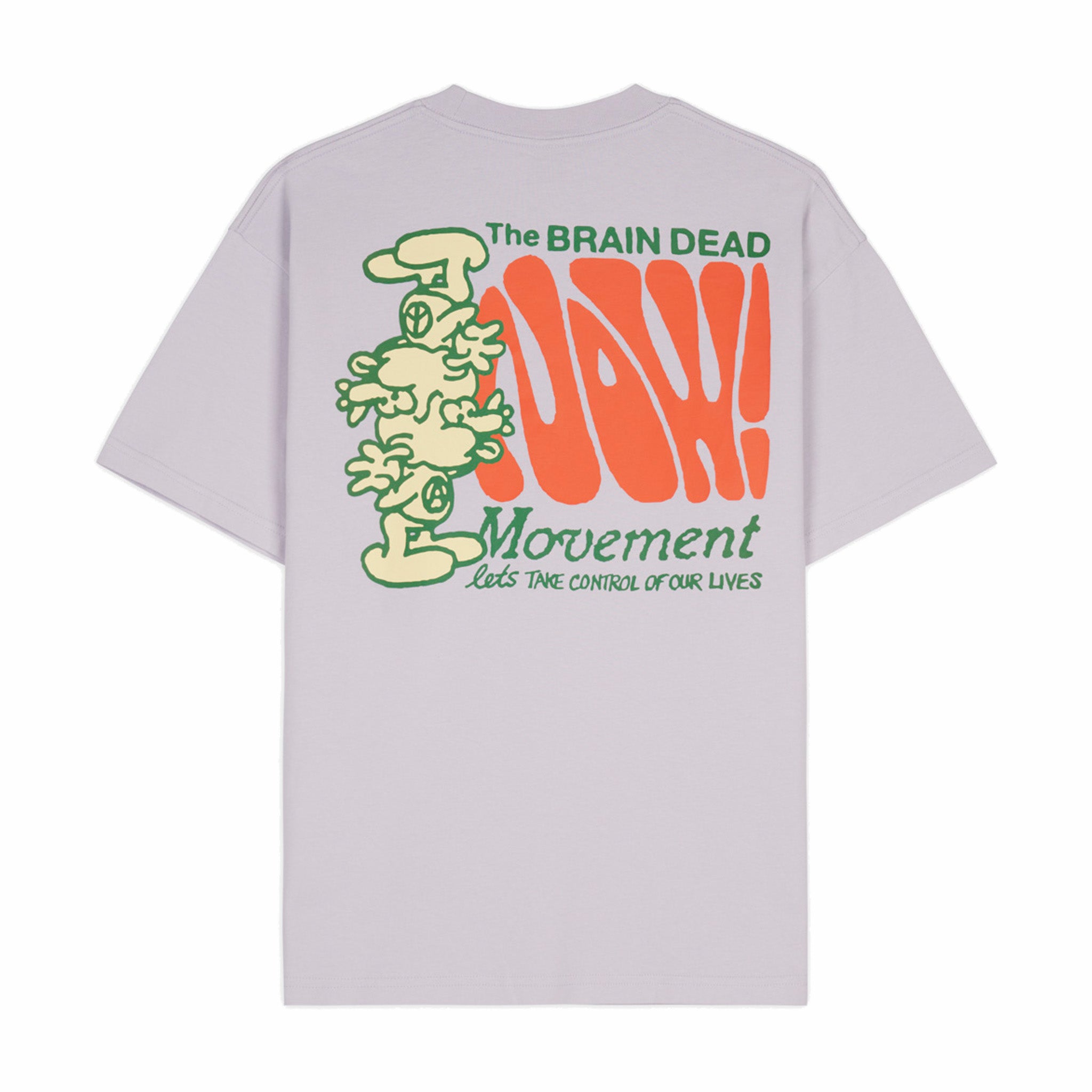 Brain Dead The Now Movement T-Shirt (Lilac) - August Shop