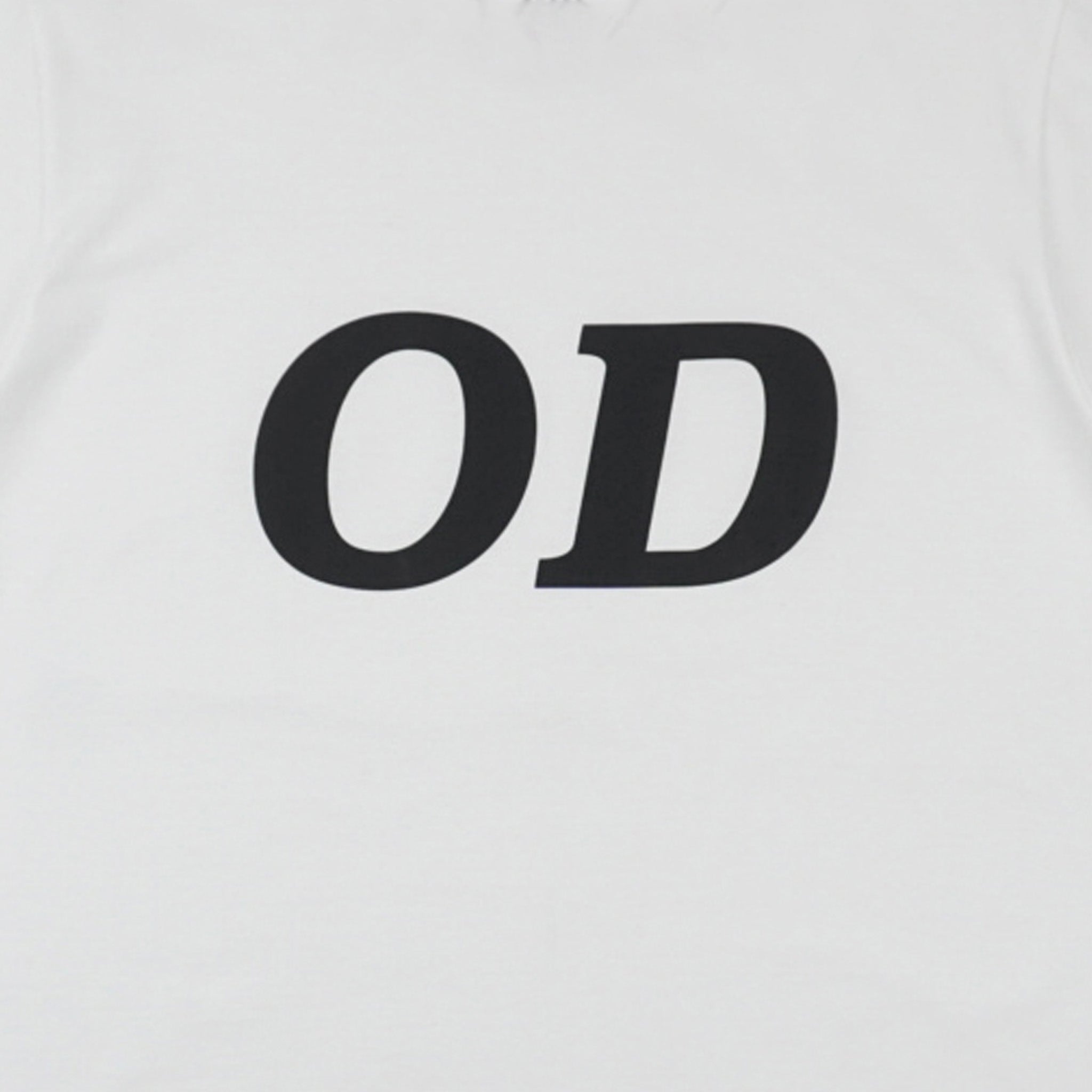 HARDBODY OD LOGO TEE (WHITE) - August Shop