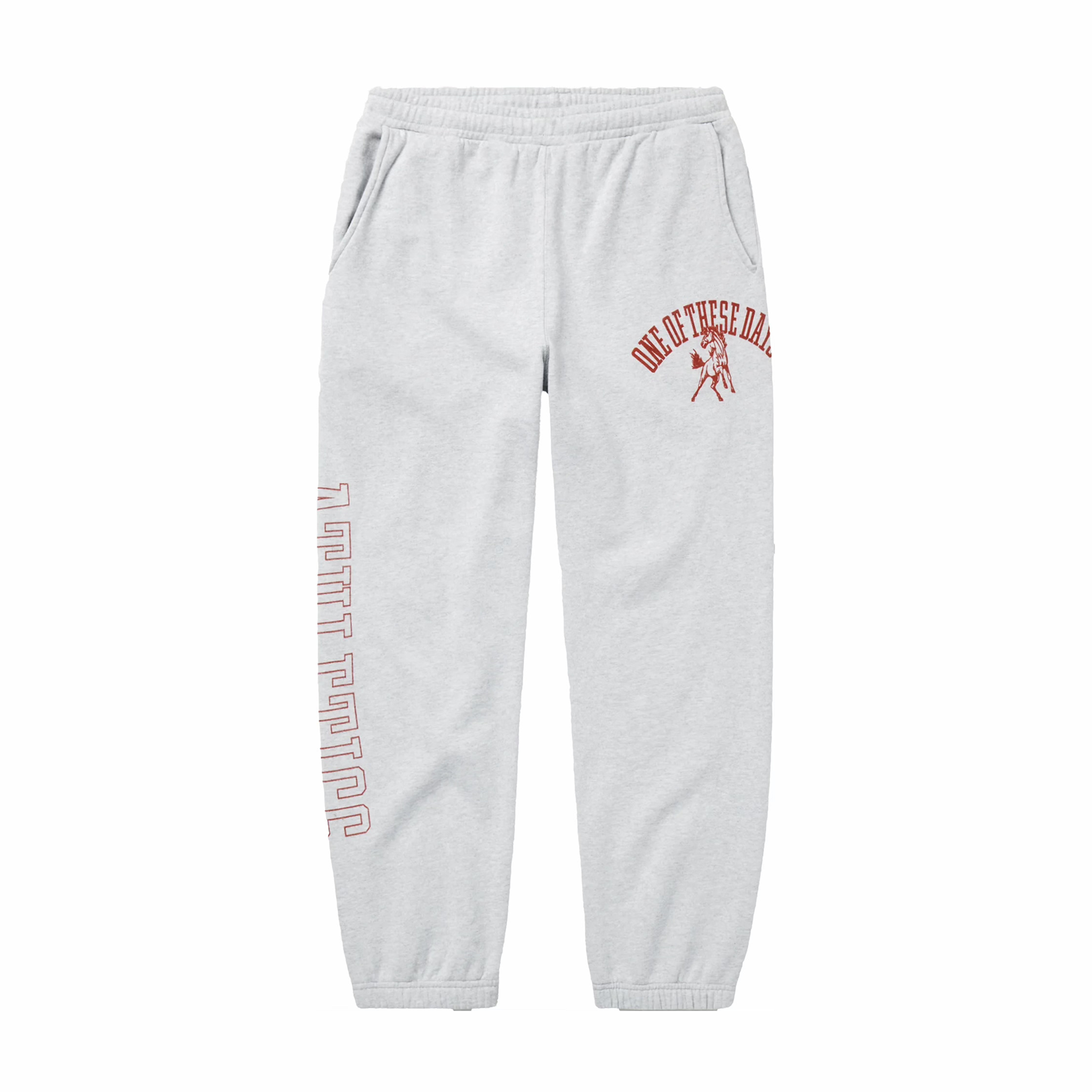 One Of These Days Mustang Athletics Sweatpant (Heather Grey) - August Shop