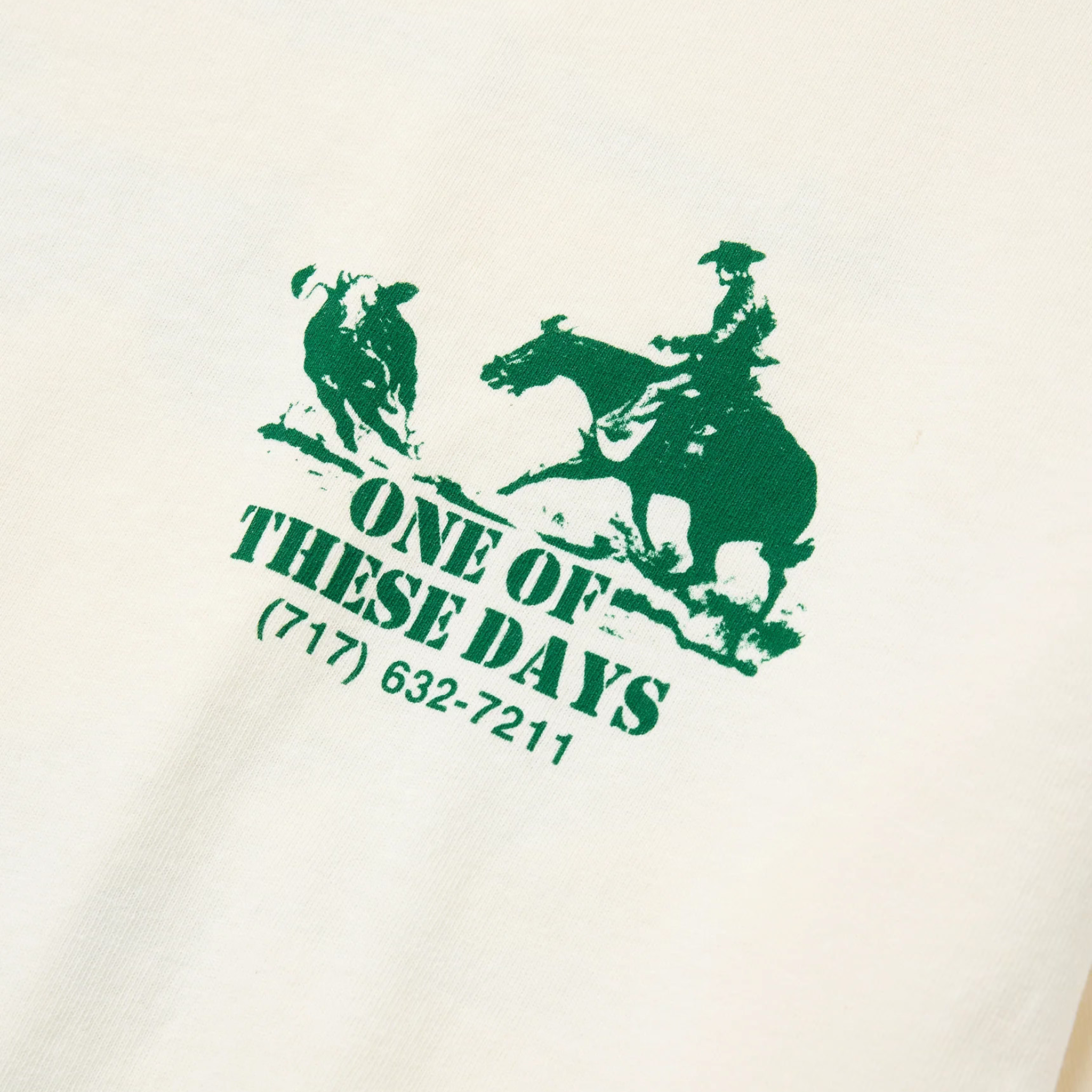 One Of These Days Round Up T-Shirt (Bone) - August Shop