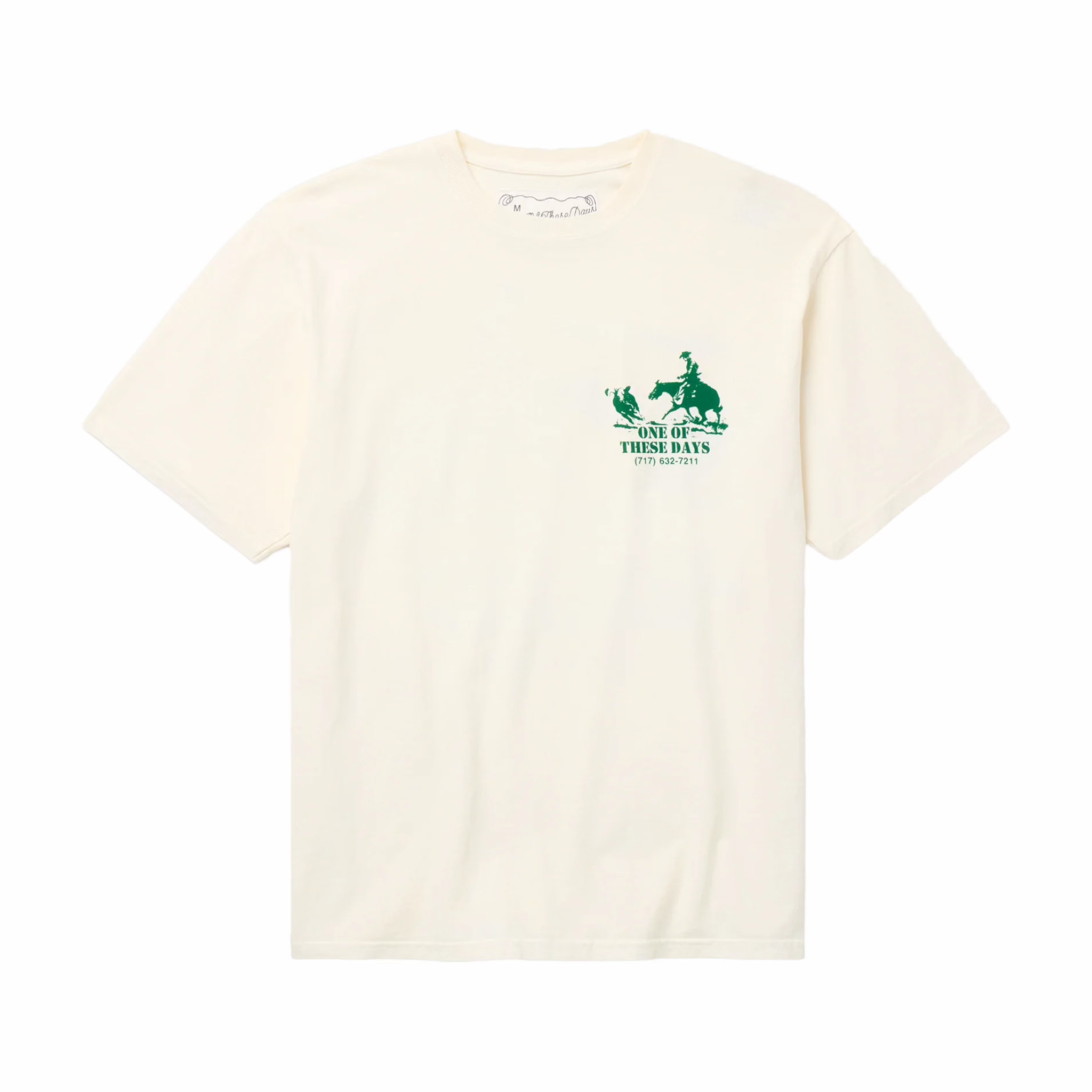One Of These Days Round Up T-Shirt (Bone) - August Shop