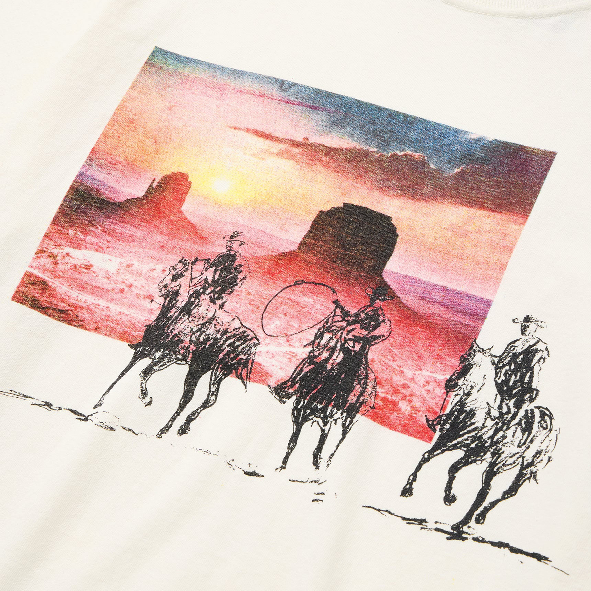 One Of These Days The Day The Rains Came T-Shirt (Bone) - August Shop