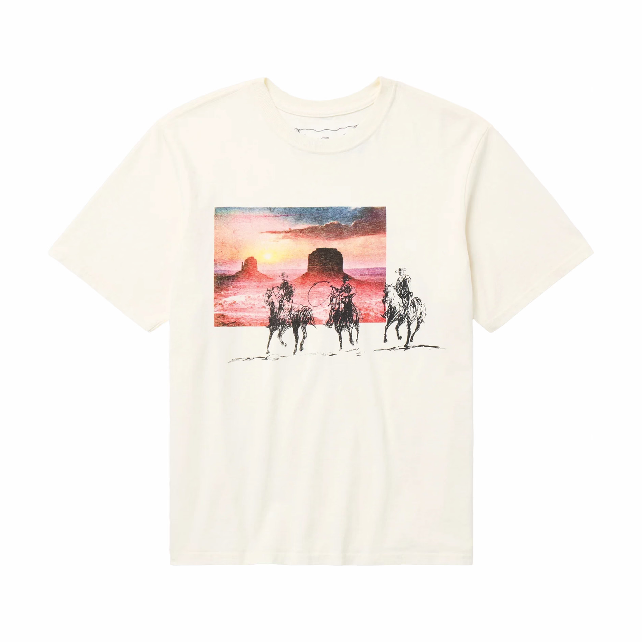 One Of These Days The Day The Rains Came T-Shirt (Bone) - August Shop