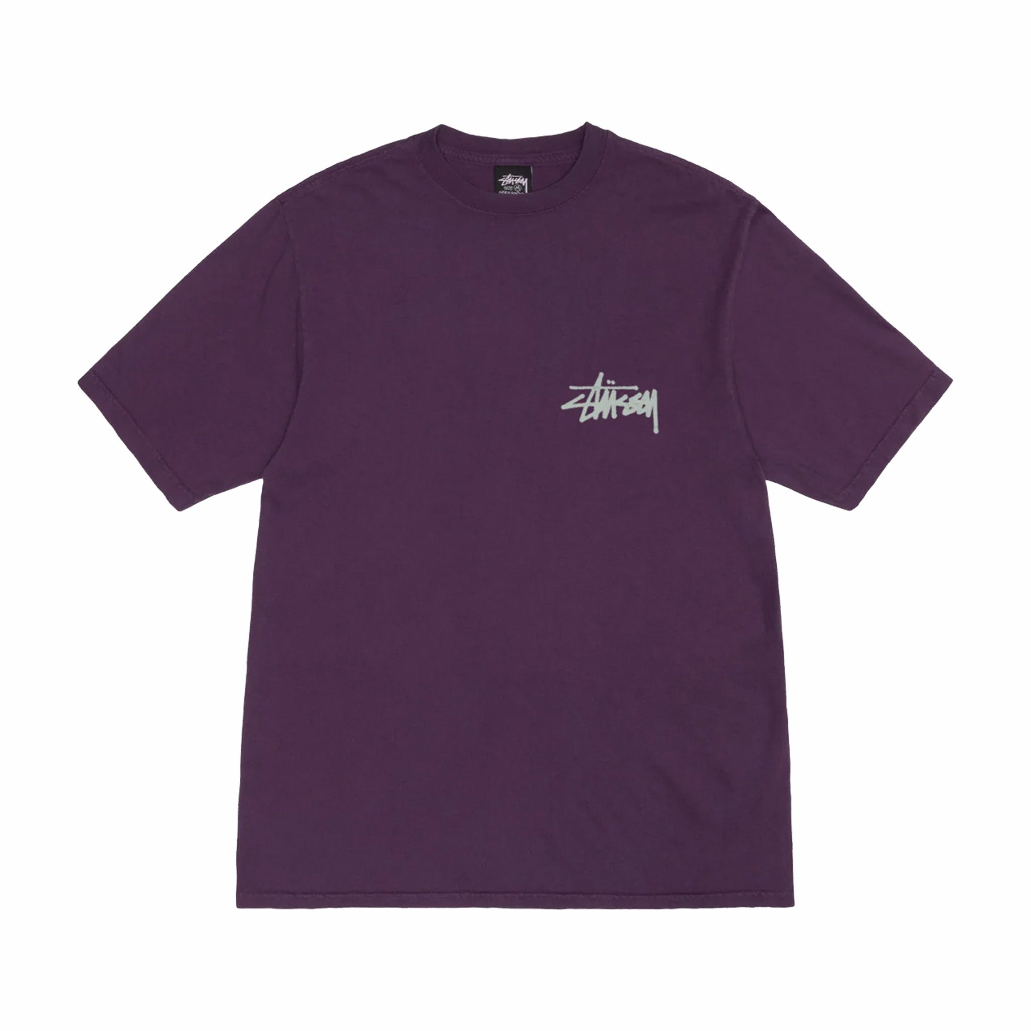 Stüssy Old Phone Pigment Dyed Tee (Purple) – August