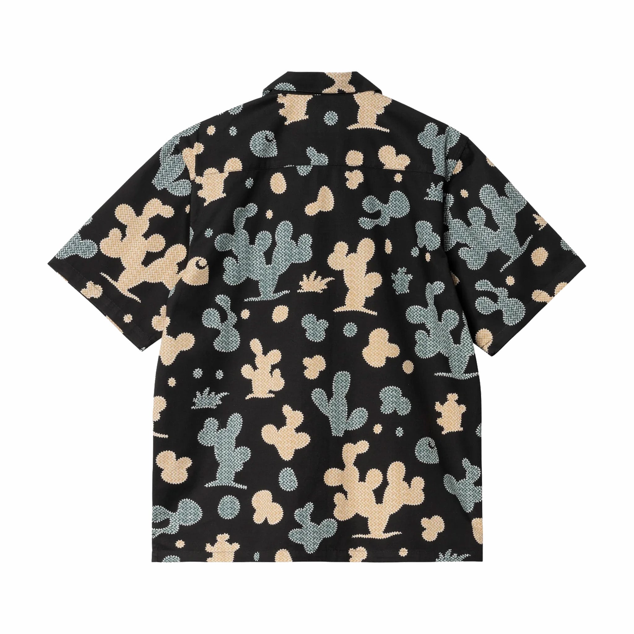 Carhartt WIP S/S Opus Shirt (Opus Print/Black) - August Shop