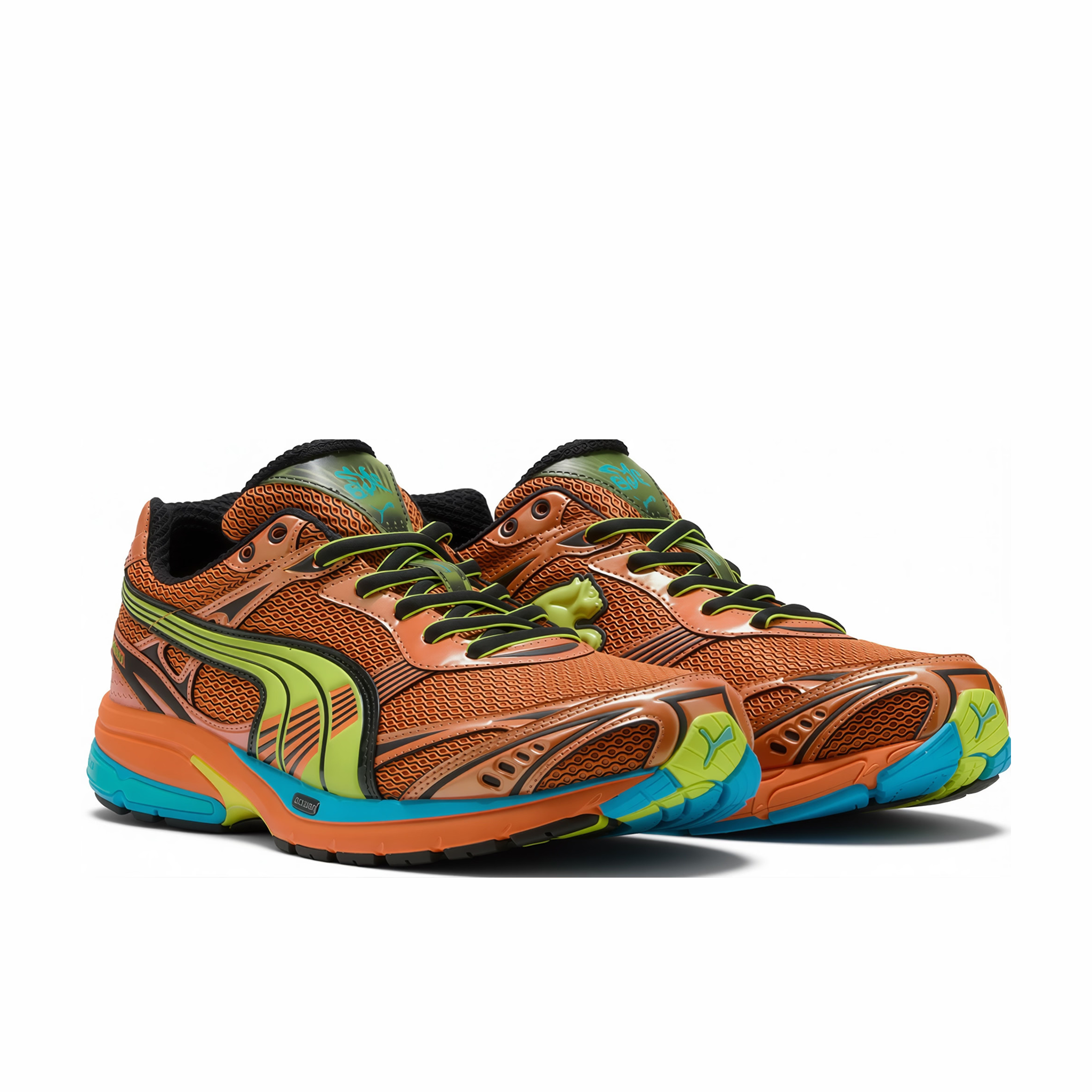 Puma Men's Homura OG+ (Heat Fire/Electric Lime) - August Shop