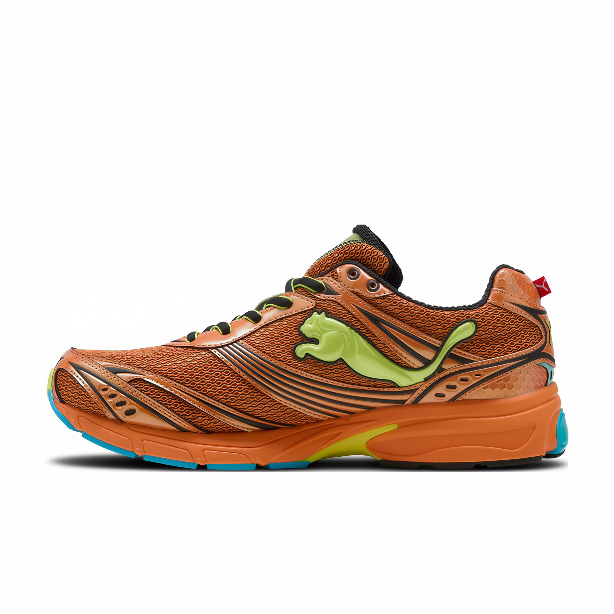 Puma Men's Homura OG+ (Heat Fire/Electric Lime) - August Shop