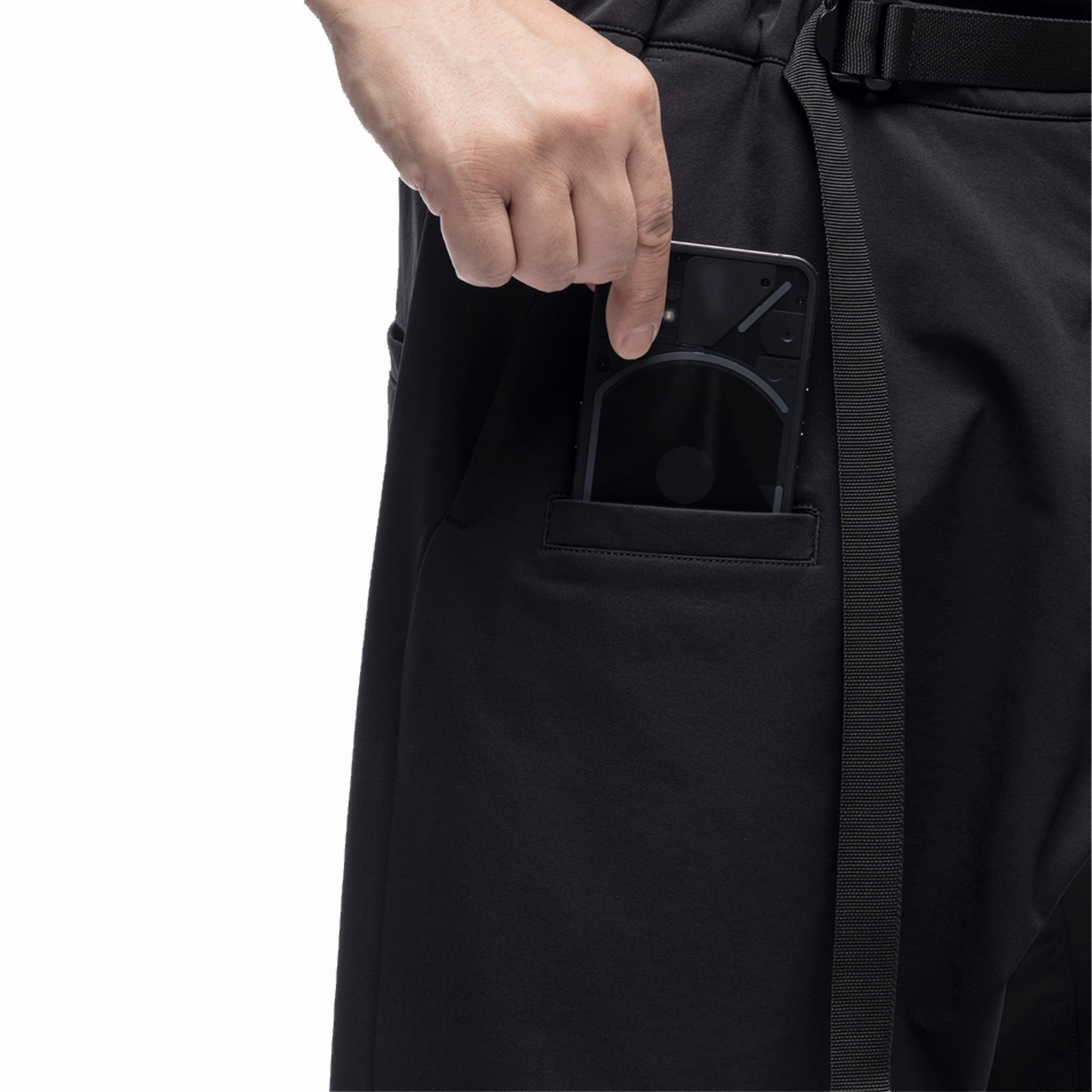 ACRONYM® P15-DS schoeller® Dryskin™ Drawcord Trouser Gen. 1.2 (Black) - August Shop