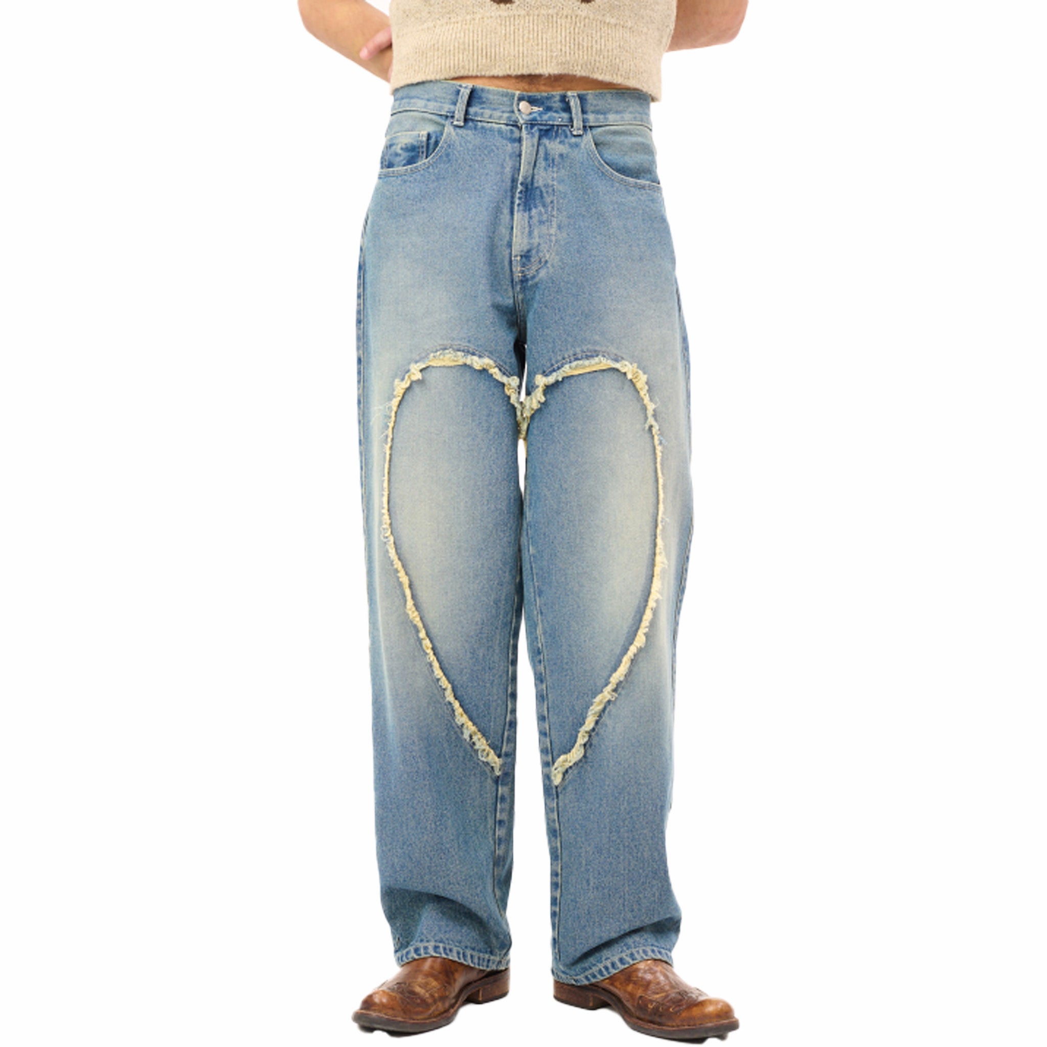 Carne Bollente Love Denim Pants 000's (Washed Blue) - August Shop