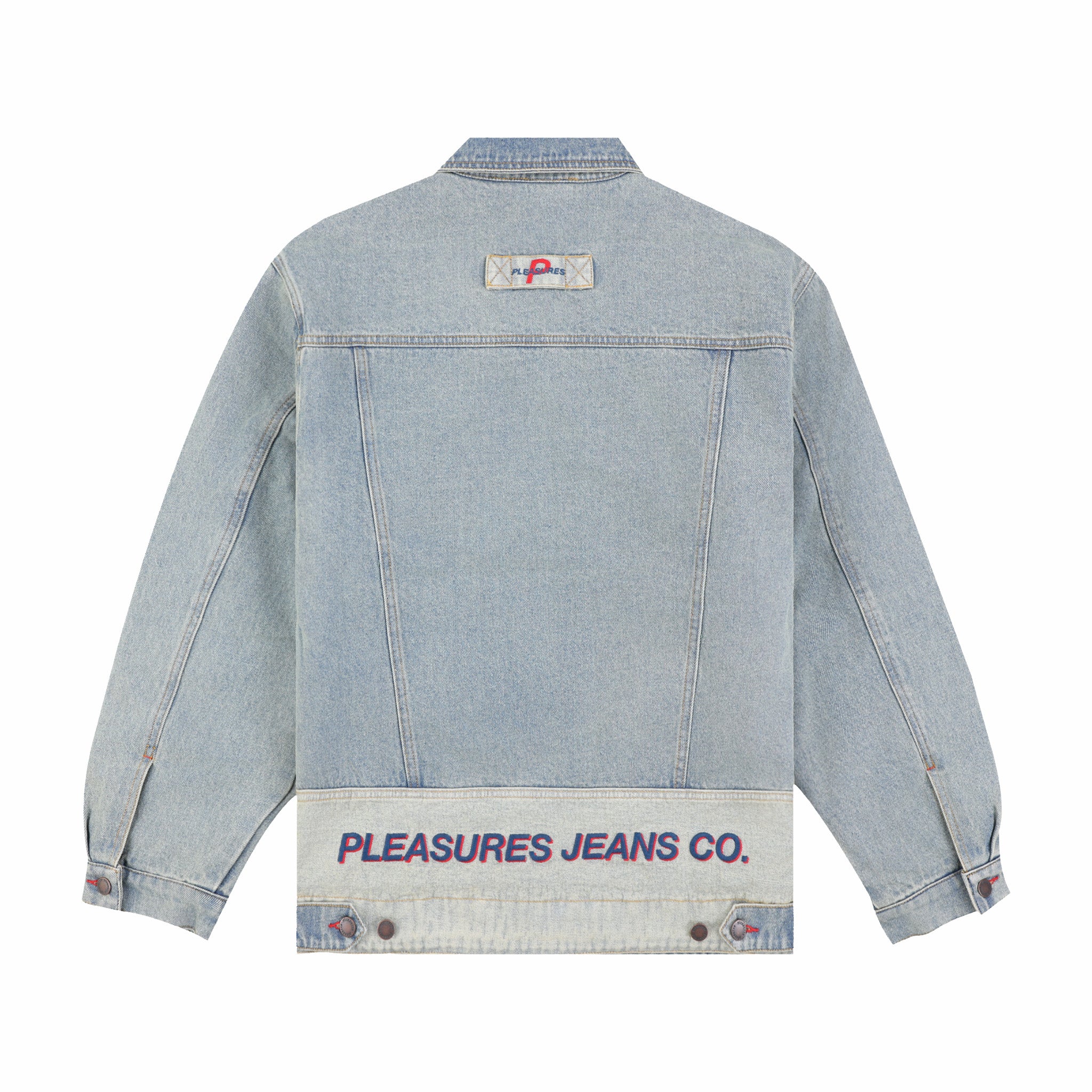 Pleasures Park Insulated Denim Jacket (Indigo) - August Shop