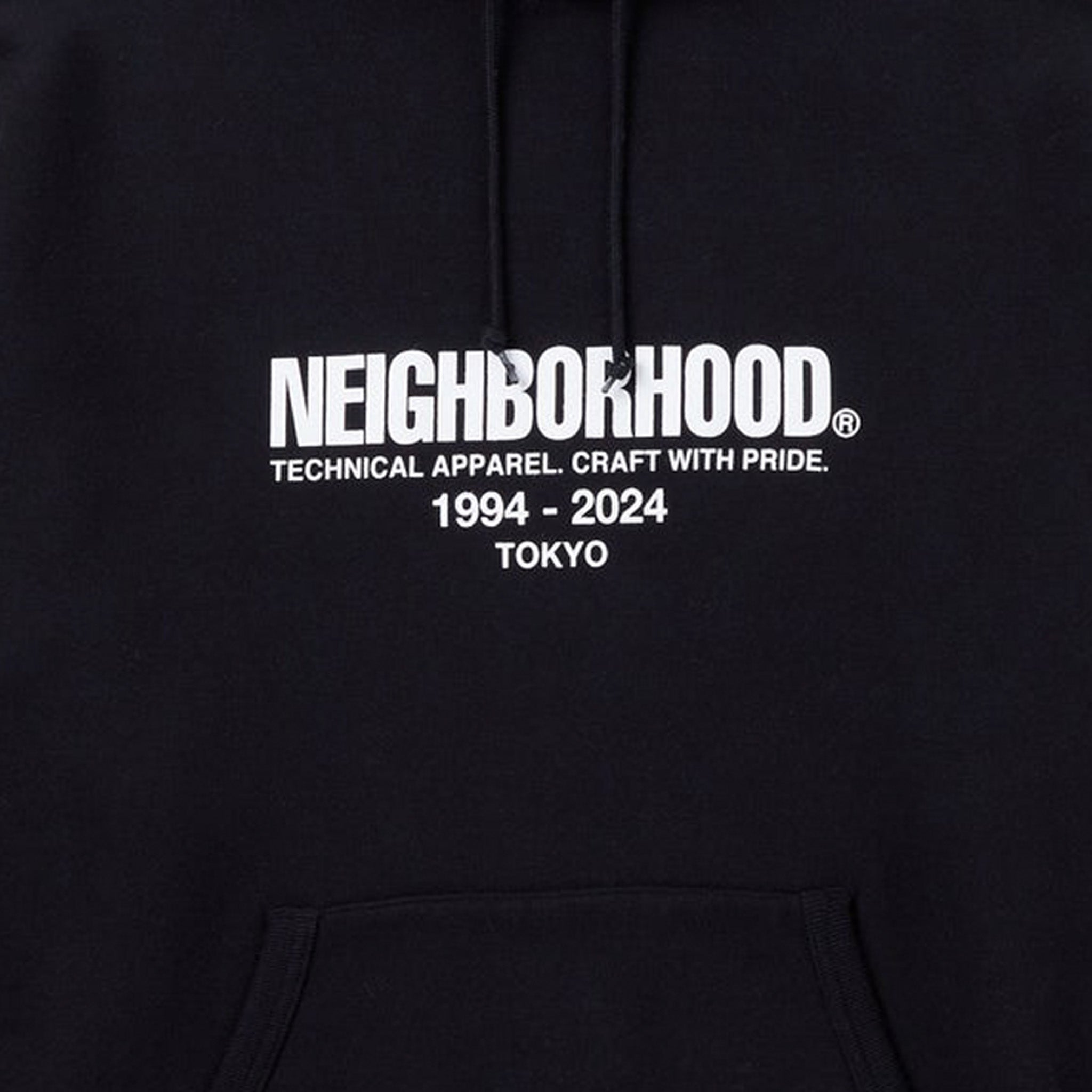 Neighborhood Classic Sweat Parka LS (Black) - August Shop