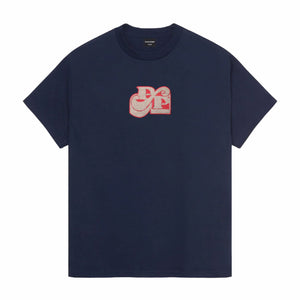 Pass~Port Tilde Stamp Tee (Navy) - August Shop